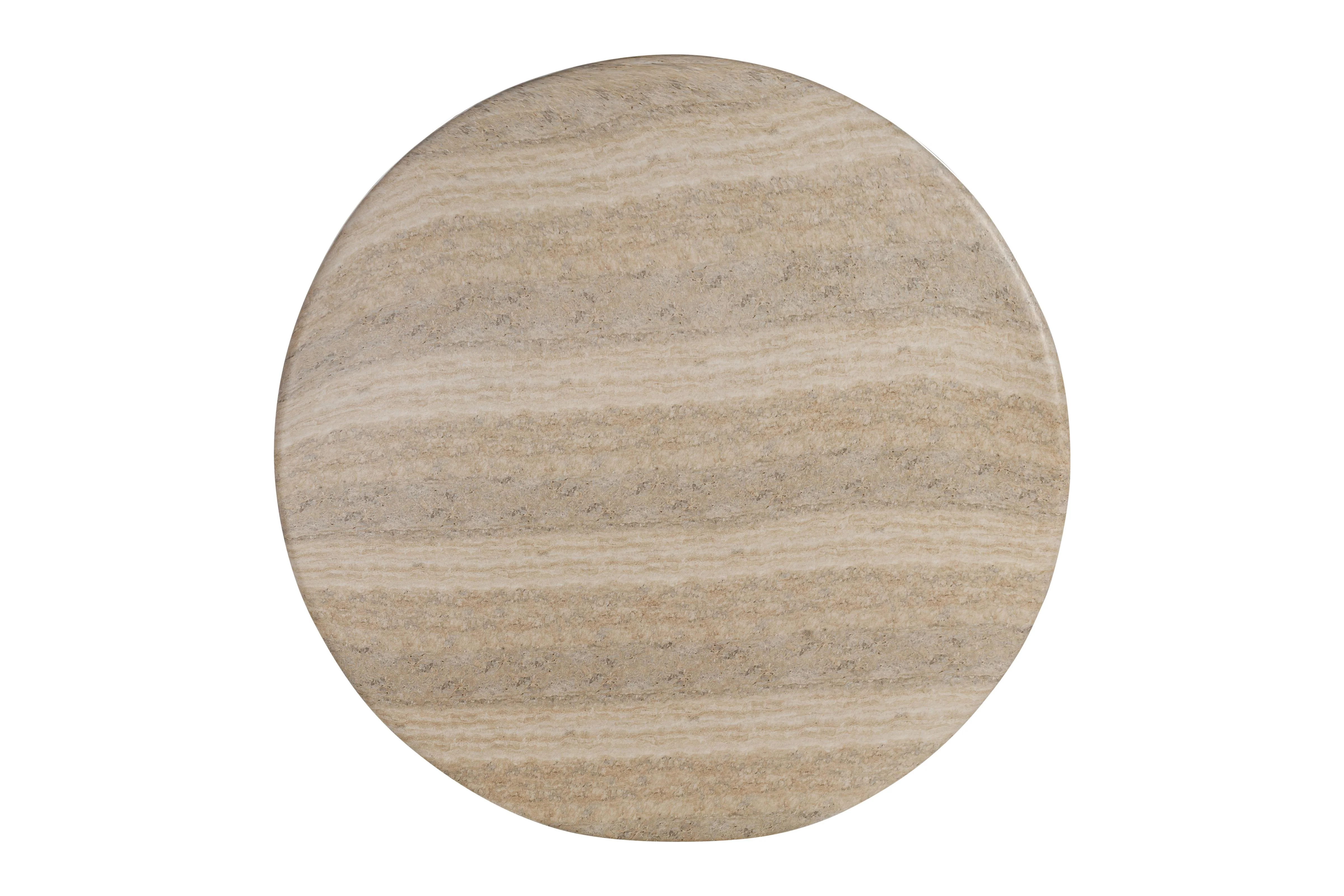 Aqua Coffee Table Travertine Finish - Image 5