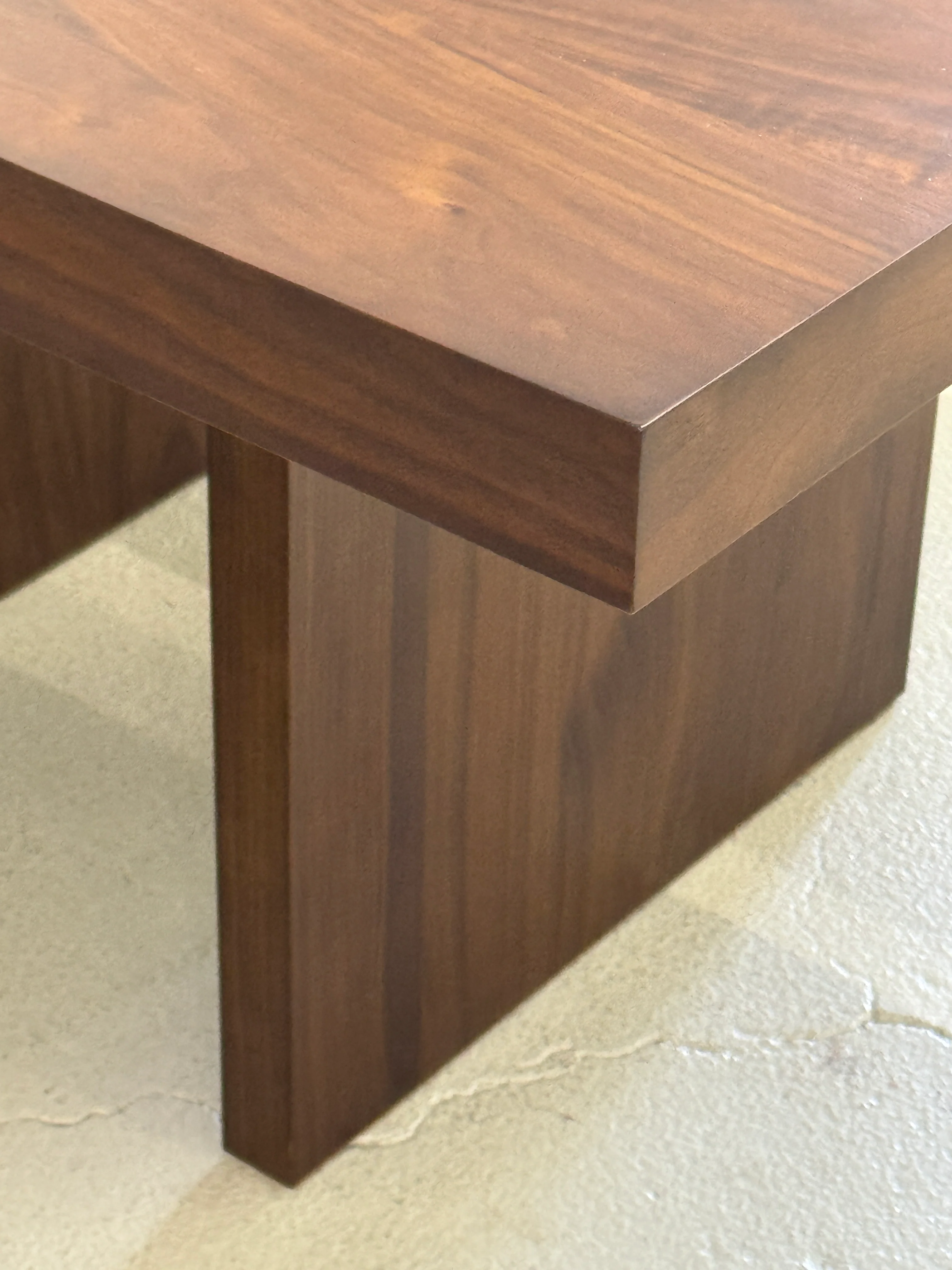 Arches Dining Table Walnut - 2.7m - Image 14