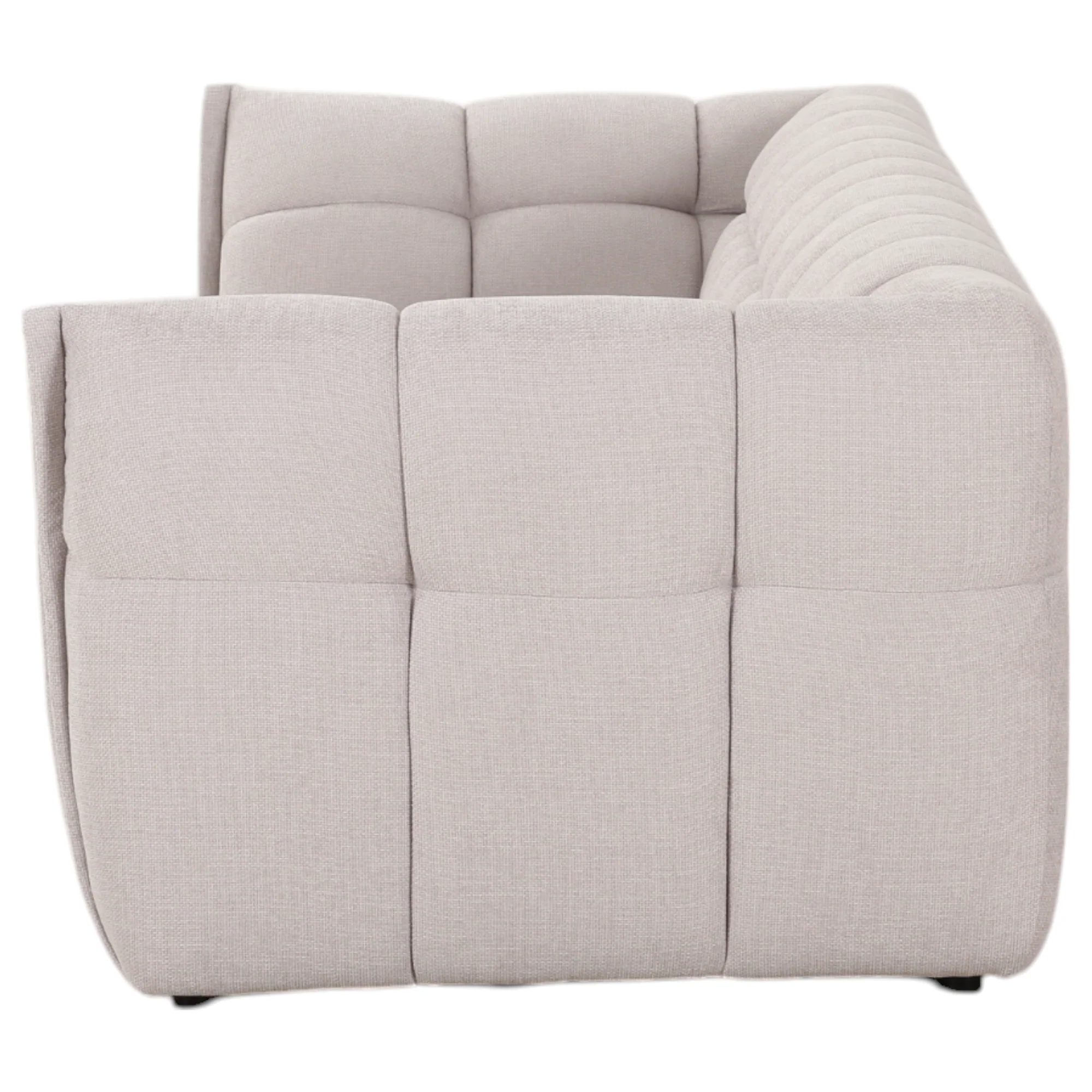 Avoca 3 Seater Beige - Image 6