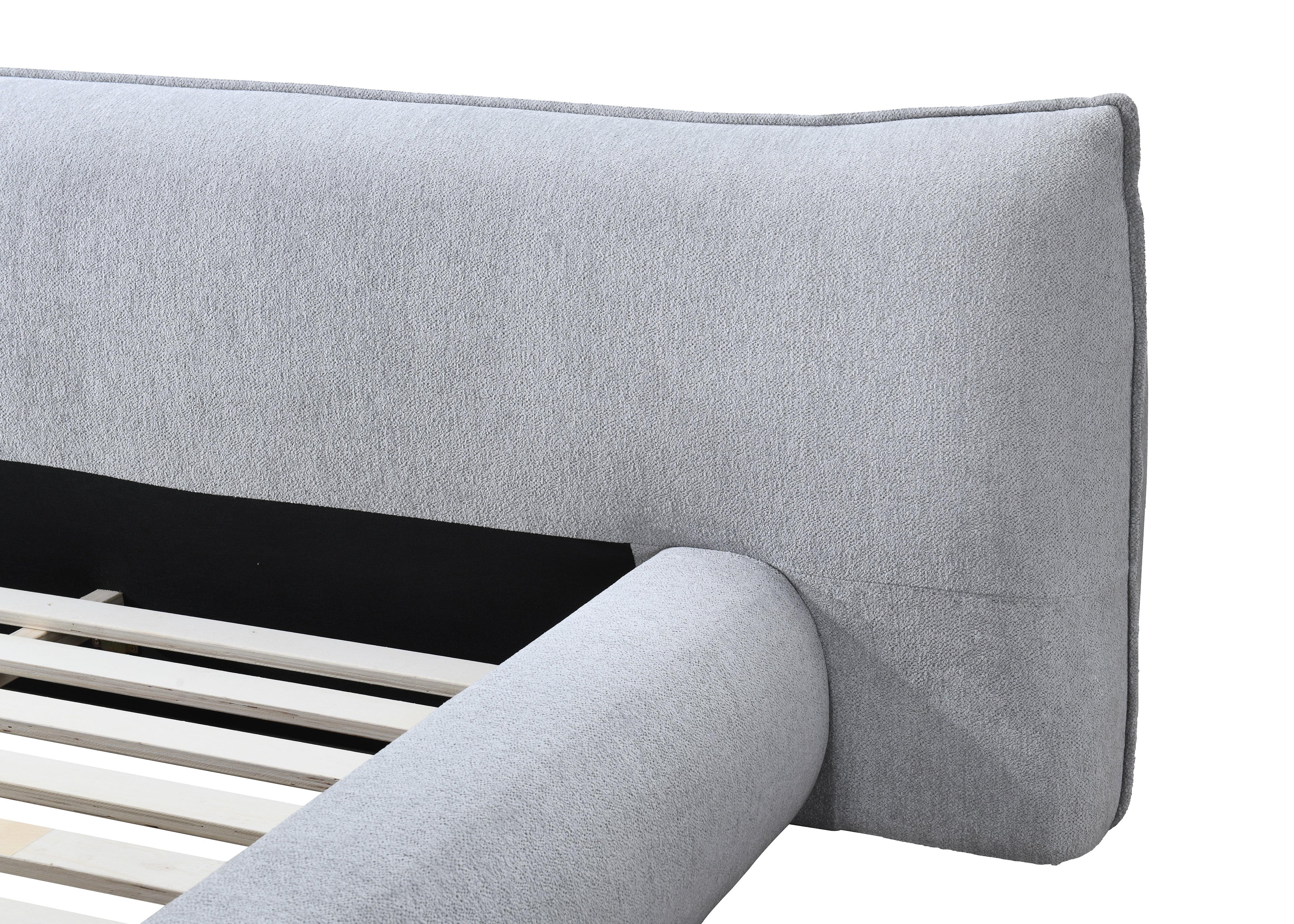 Barossa King Bed Light Grey - Image 3