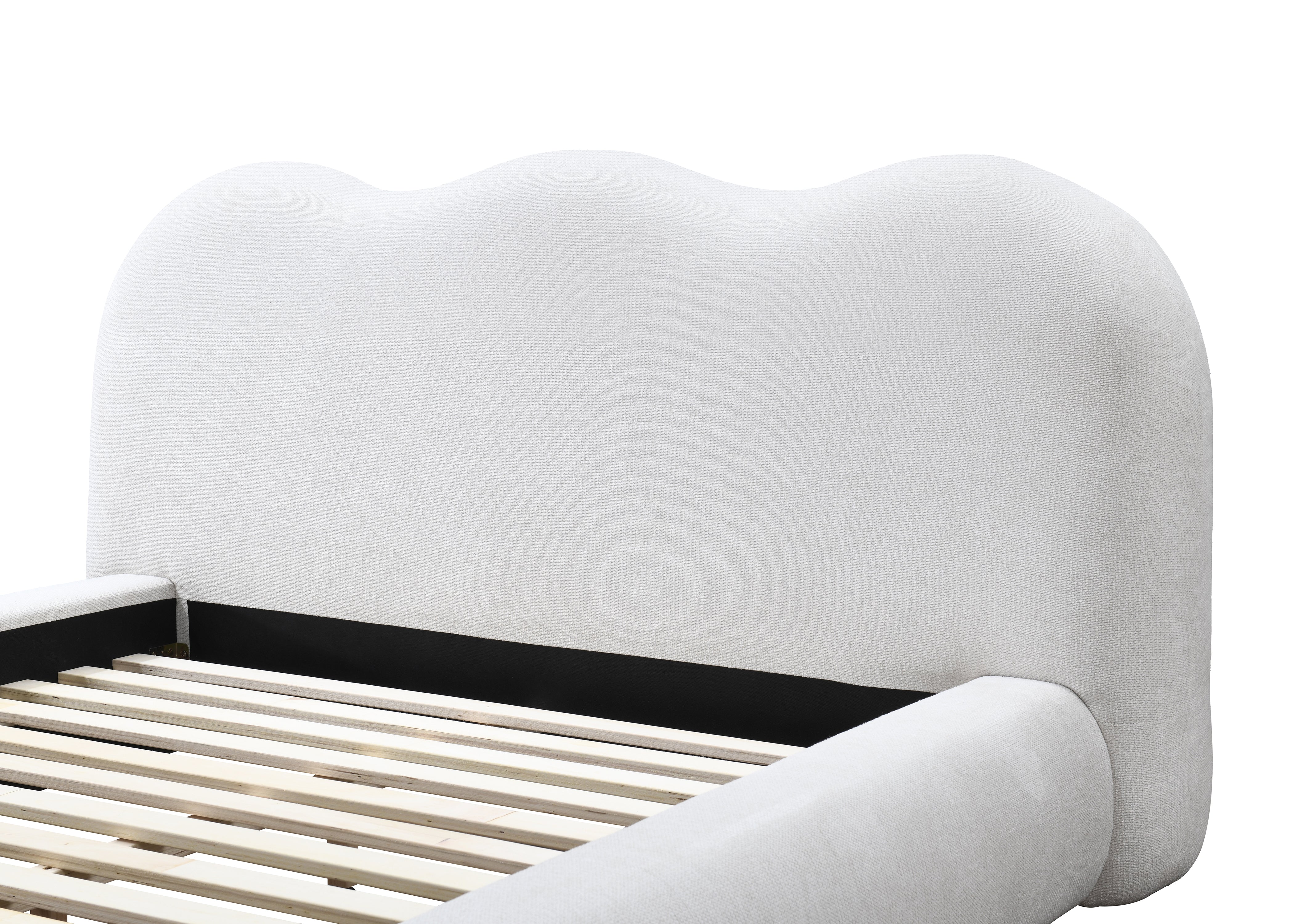 Biarritz Queen Bed Beige - Image 5