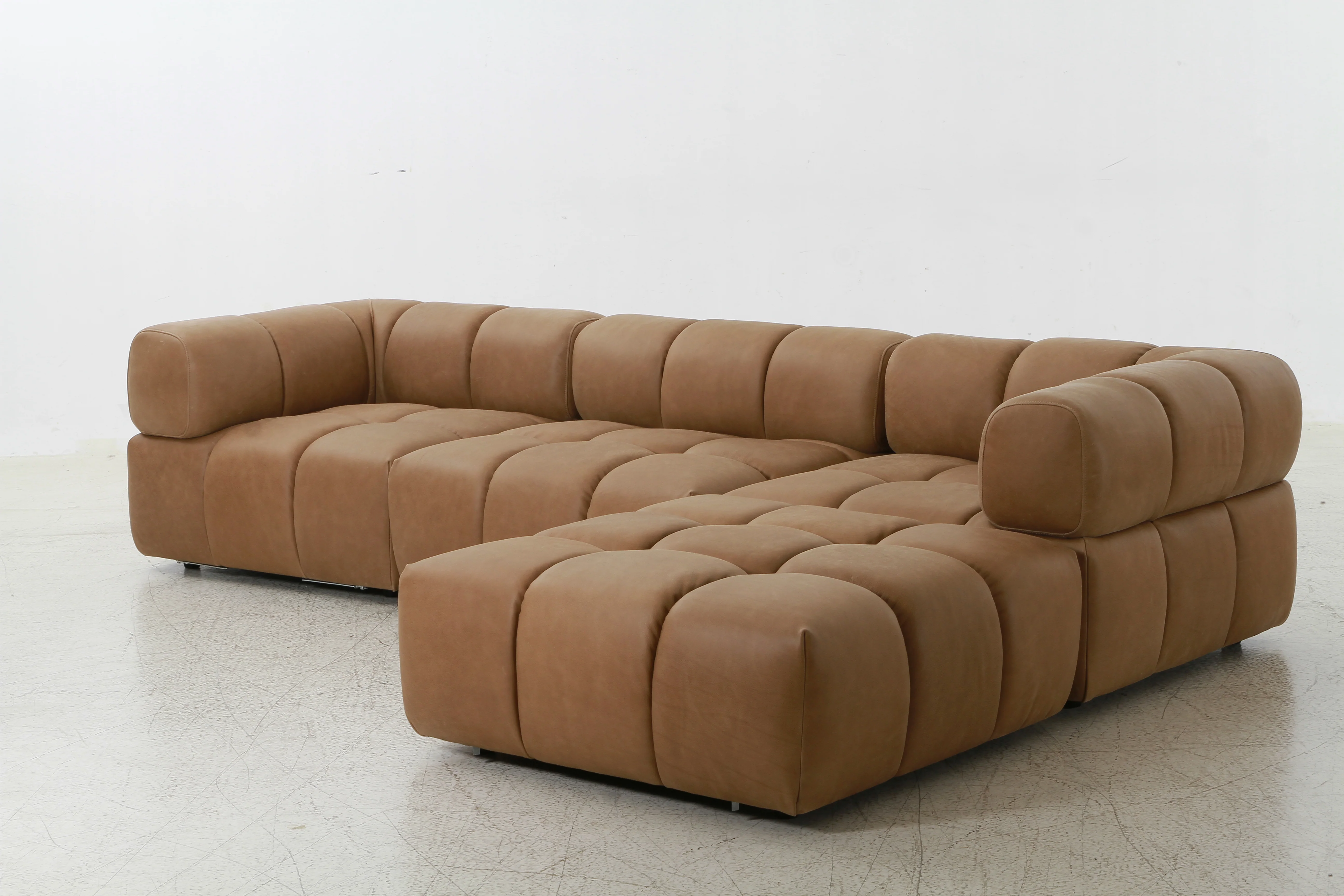 Block Modular Leather Sofa - Image 10