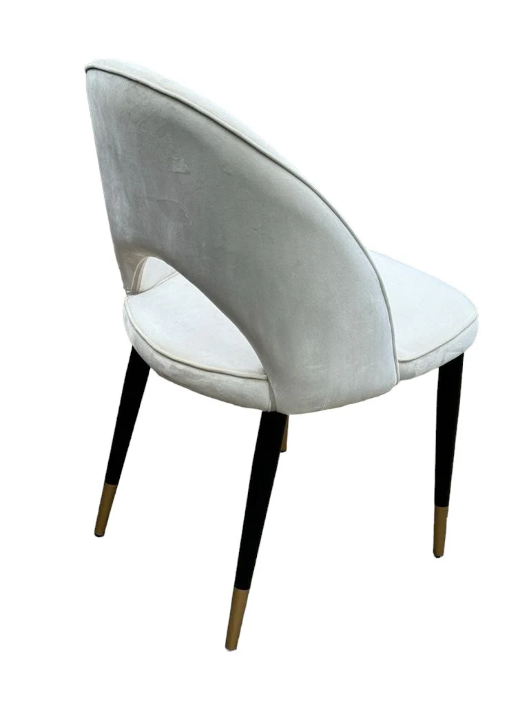 Bourdain Dining Chair Beige Velvet - Image 4