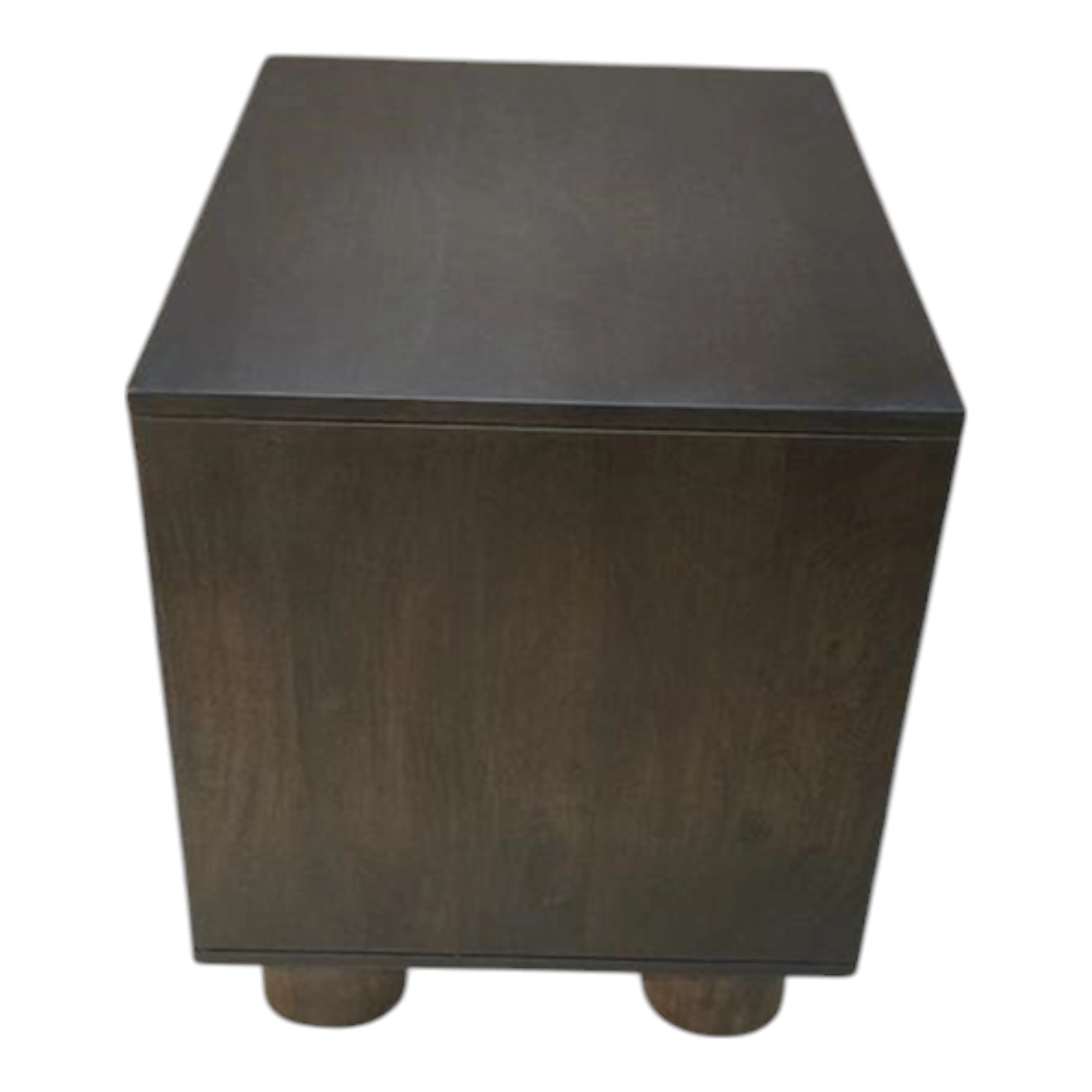 Chateau Bedside Table Rustic Brown - Image 3