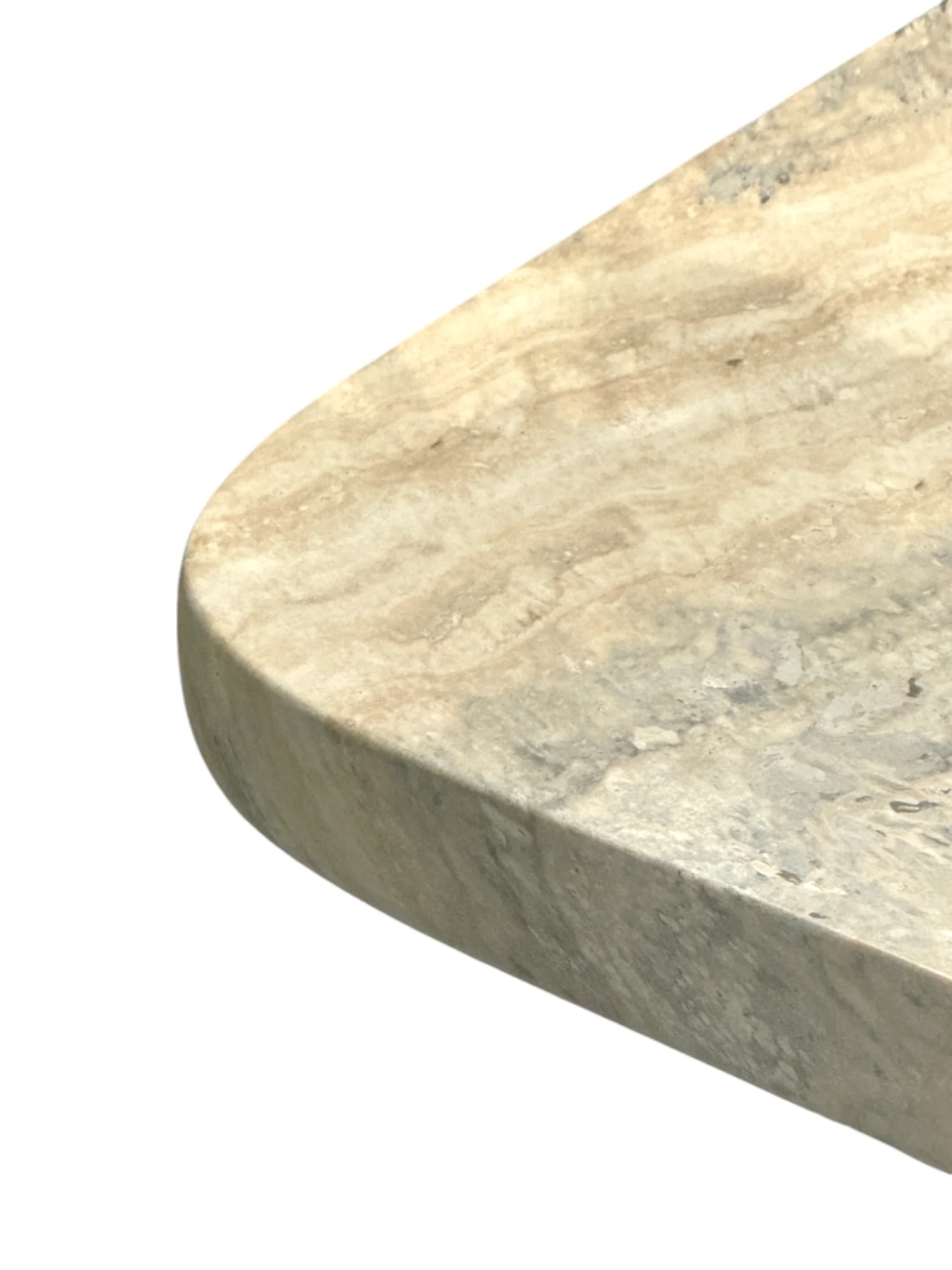 Cigale Dining Table Travertine Finish - 2.25m - Image 7