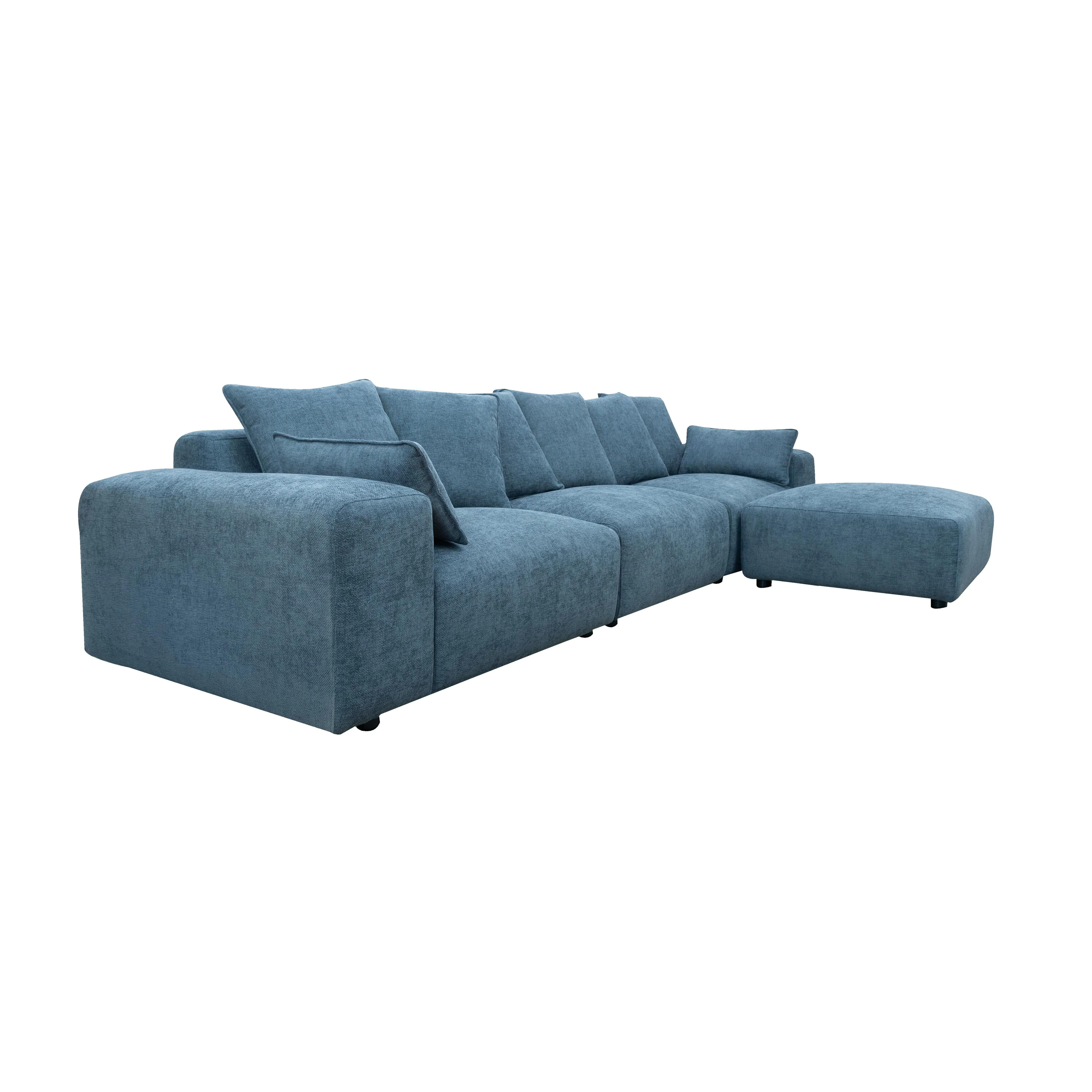 CloudPuff Modular Sofa Navy - Image 4