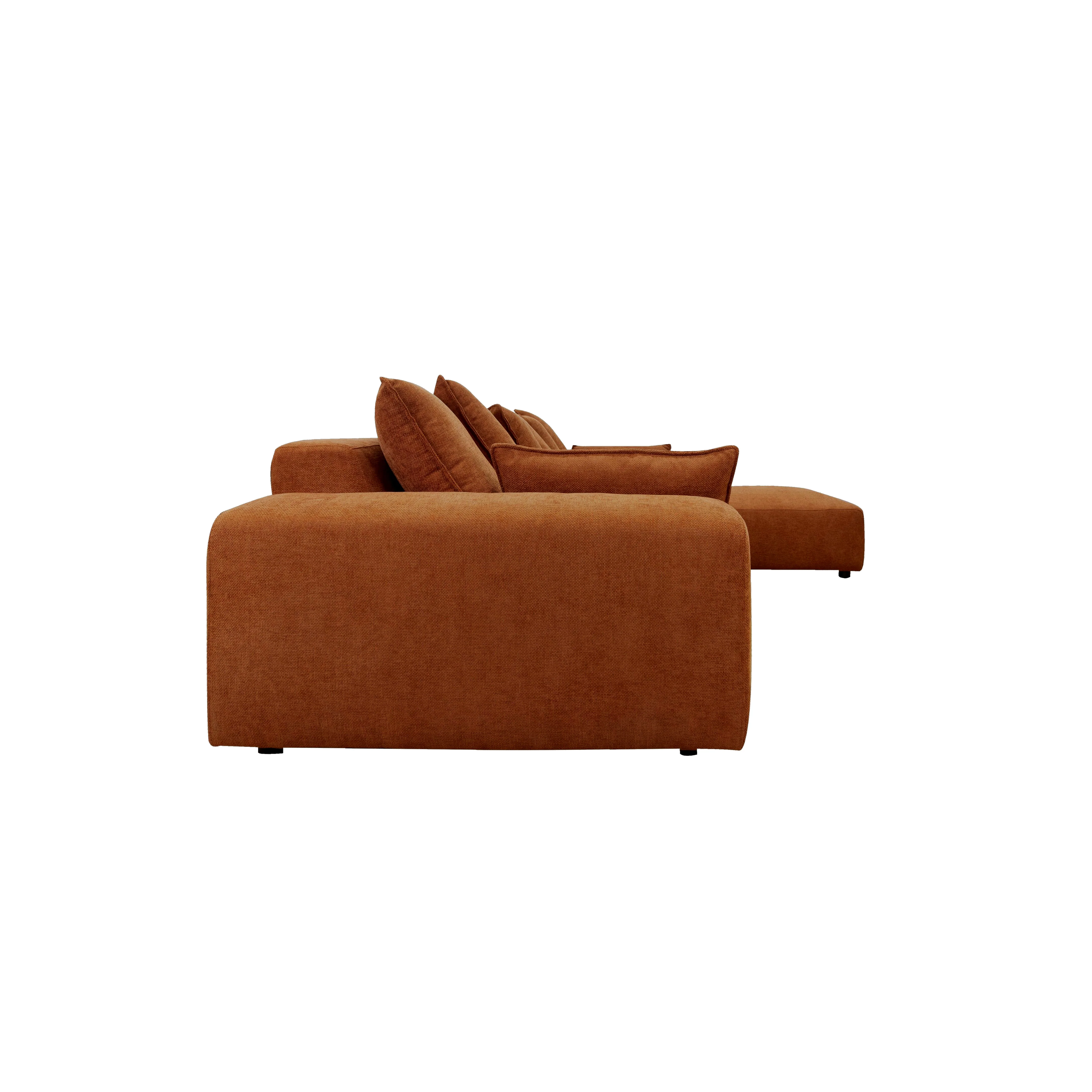 CloudPuff Modular Sofa Rust - Image 4