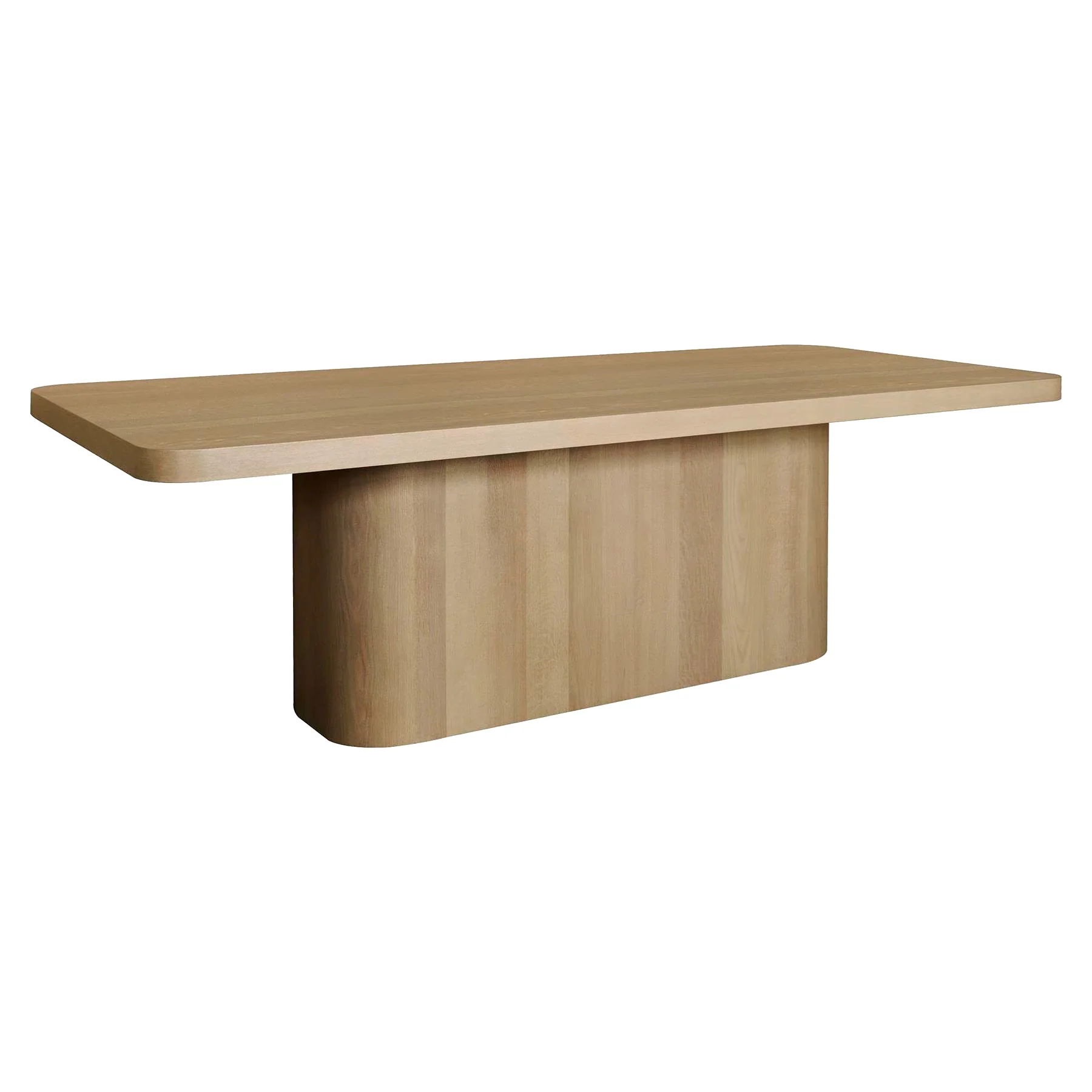 Colon Dining Table Light Oak - 2.4m