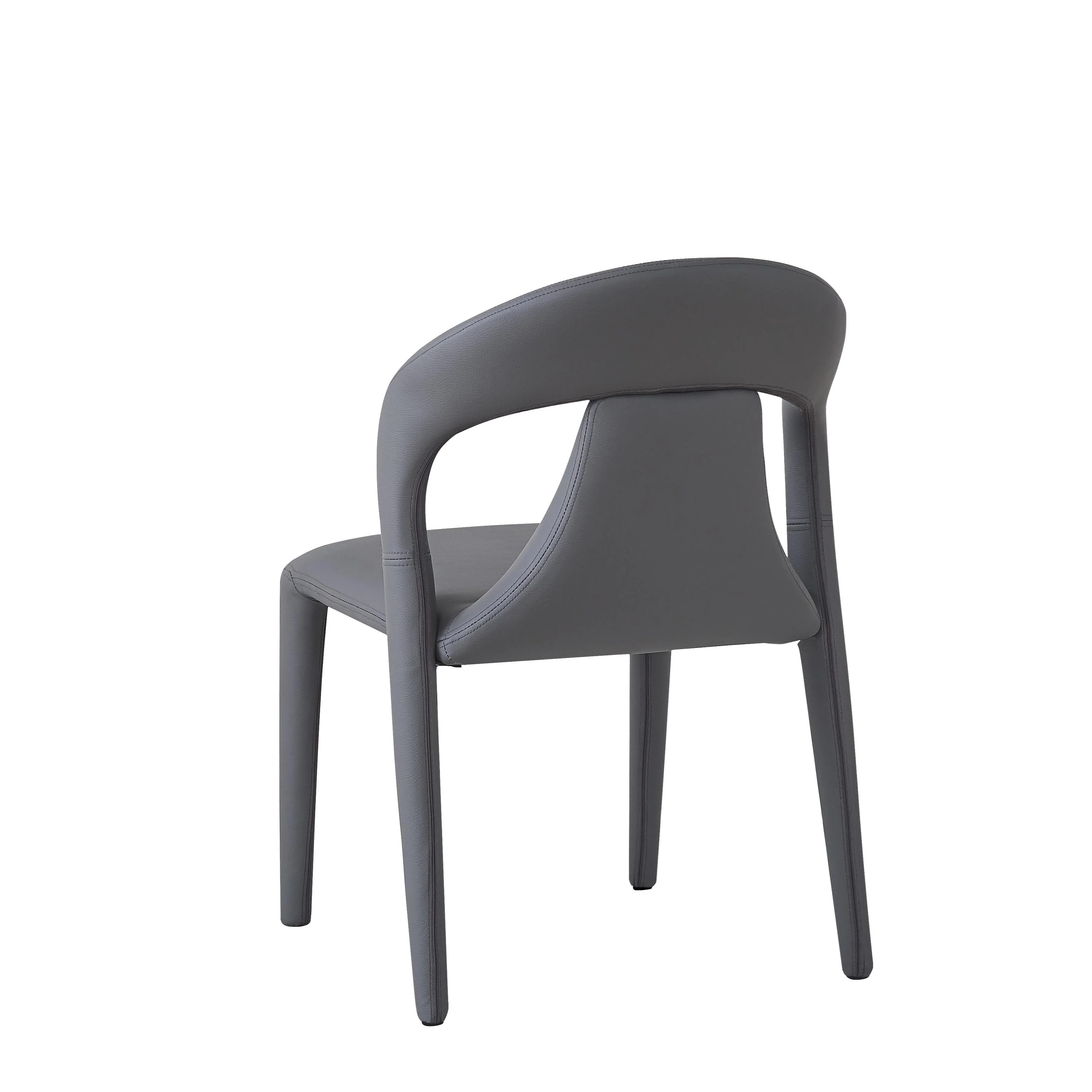 Contour Dining Chair Dark Grey - Image 6
