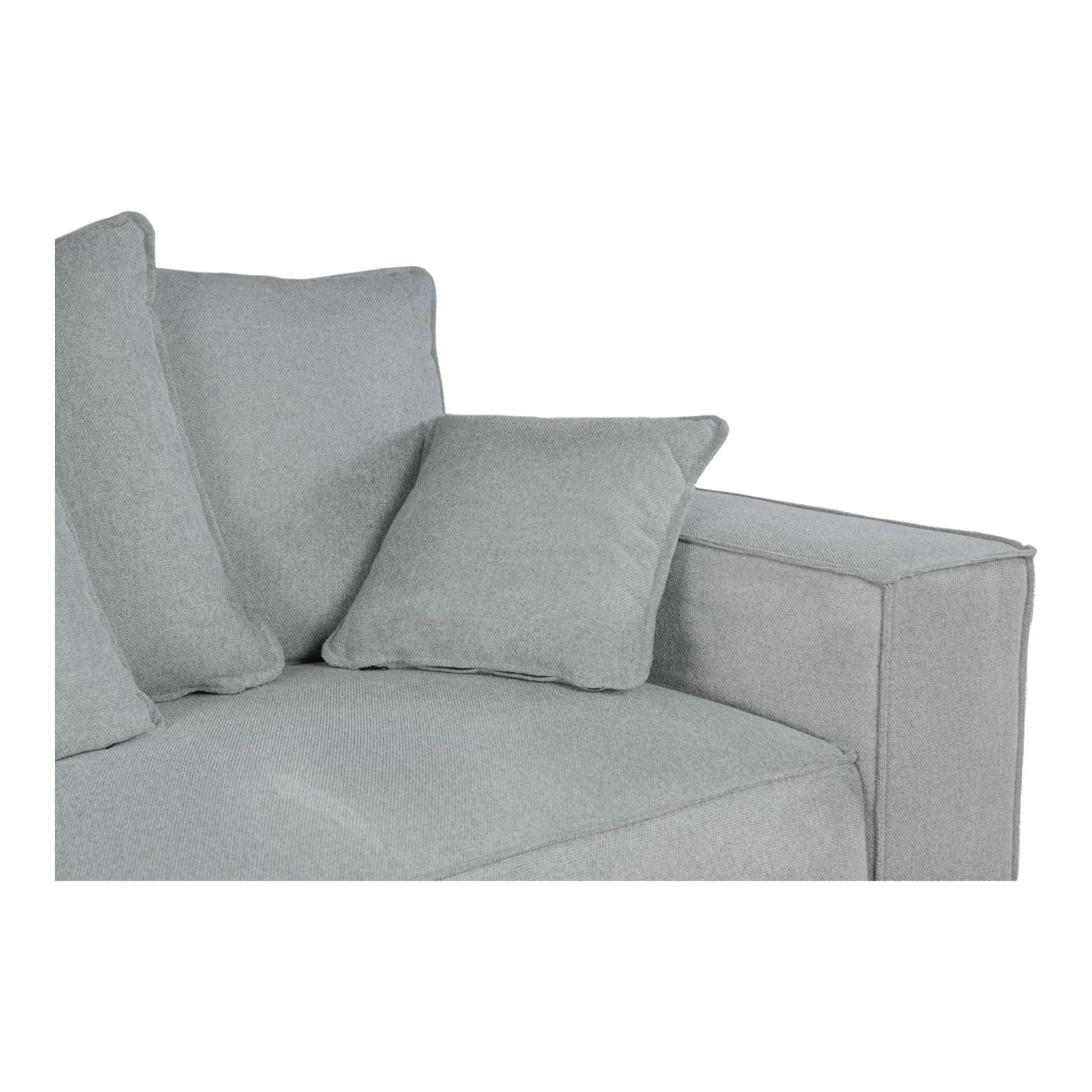 DreamPuff 3 Seater Sofa Dark Grey - Image 4