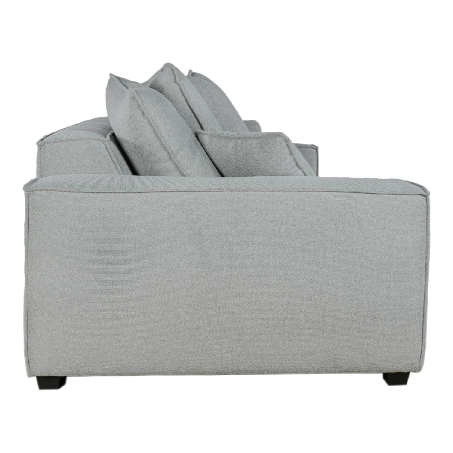 DreamPuff 3 Seater Sofa Dark Grey - Image 5