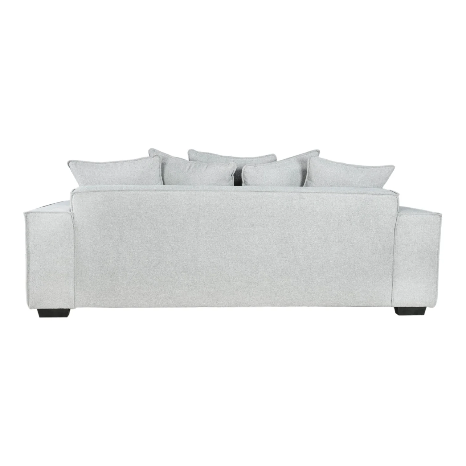 DreamPuff 3 Seater Sofa Light Grey - Image 5