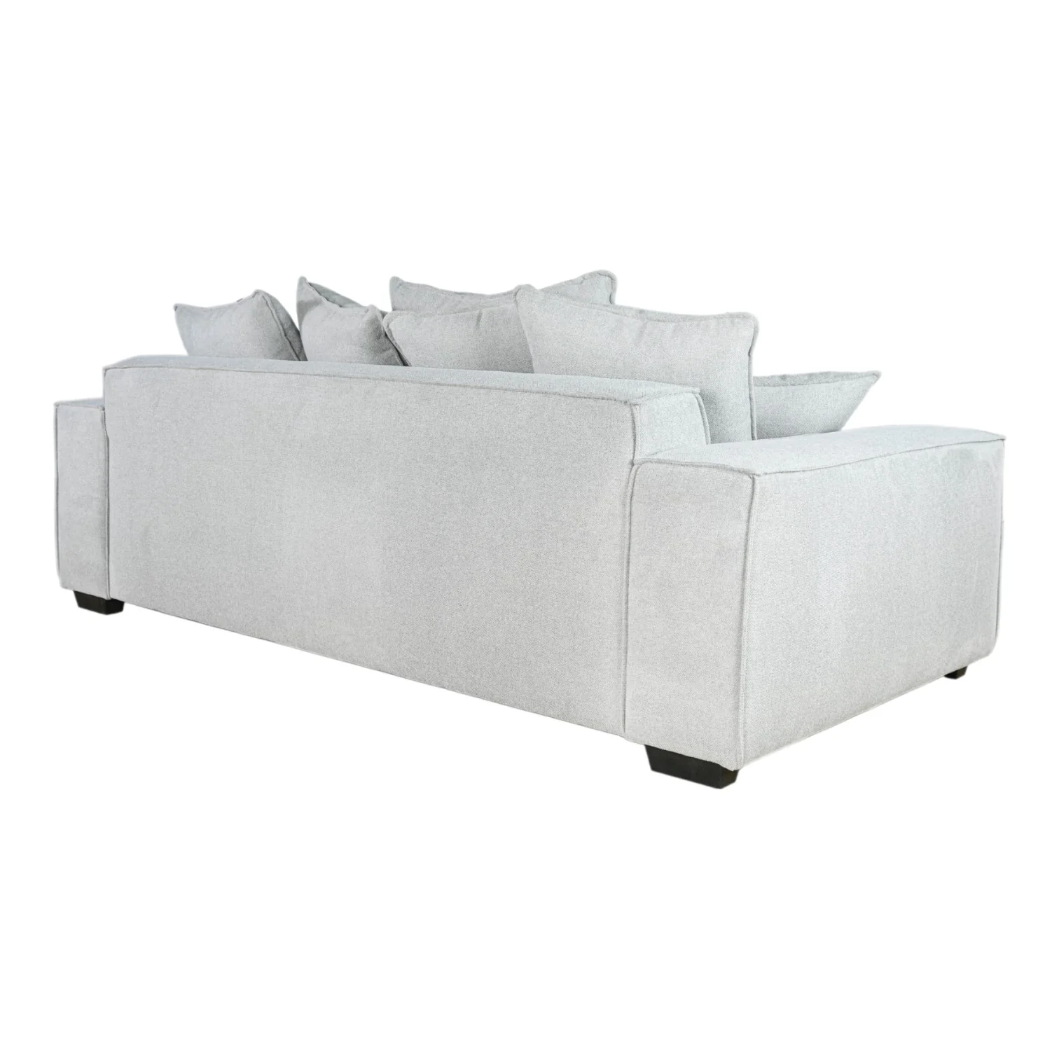 DreamPuff 3 Seater Sofa Light Grey - Image 7