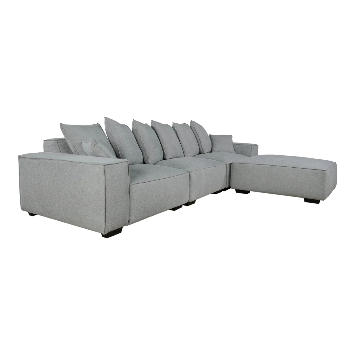DreamPuff Modular Sofa Dark Grey - Image 2