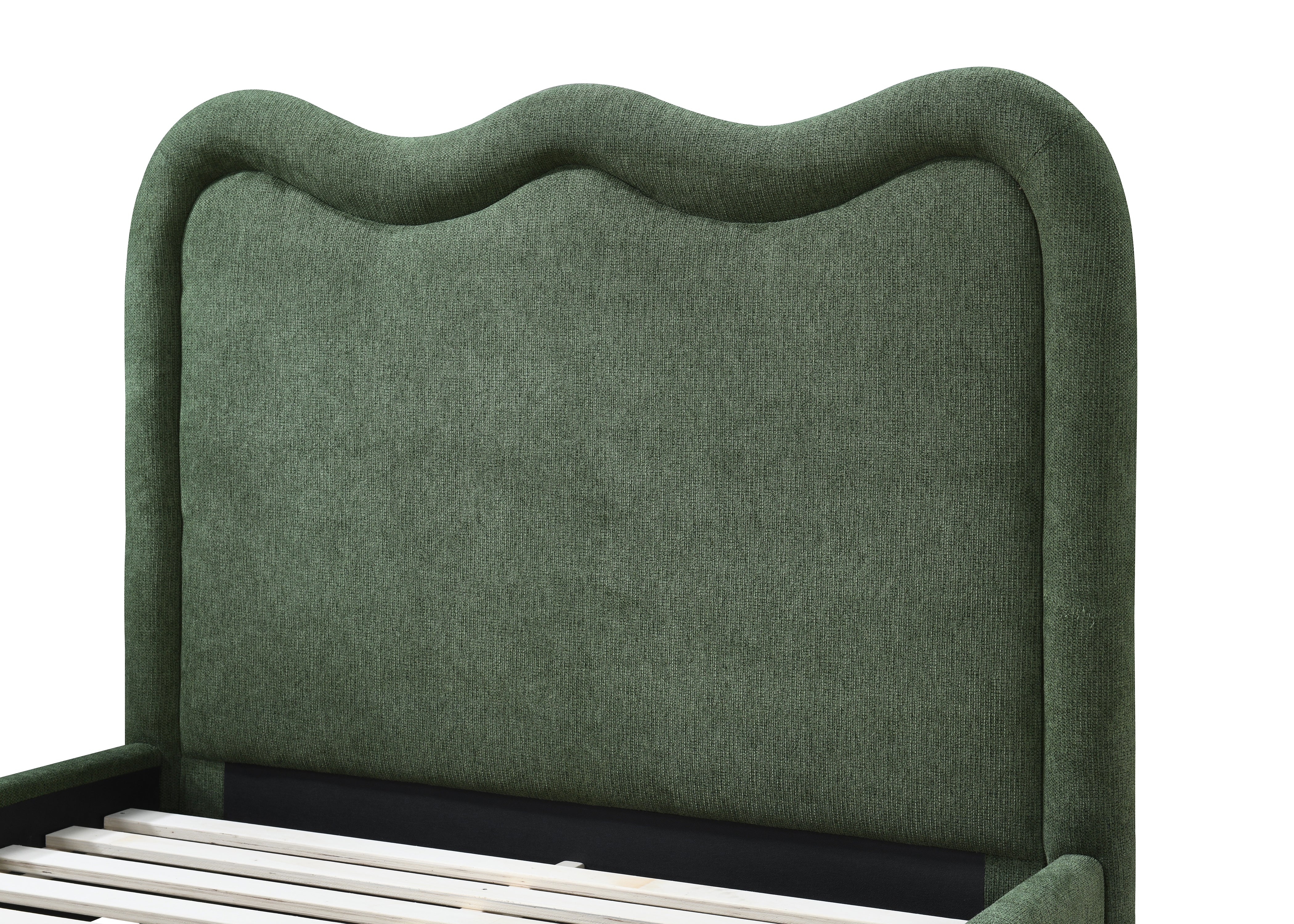 Eden King Bed Forrest Green - Image 5