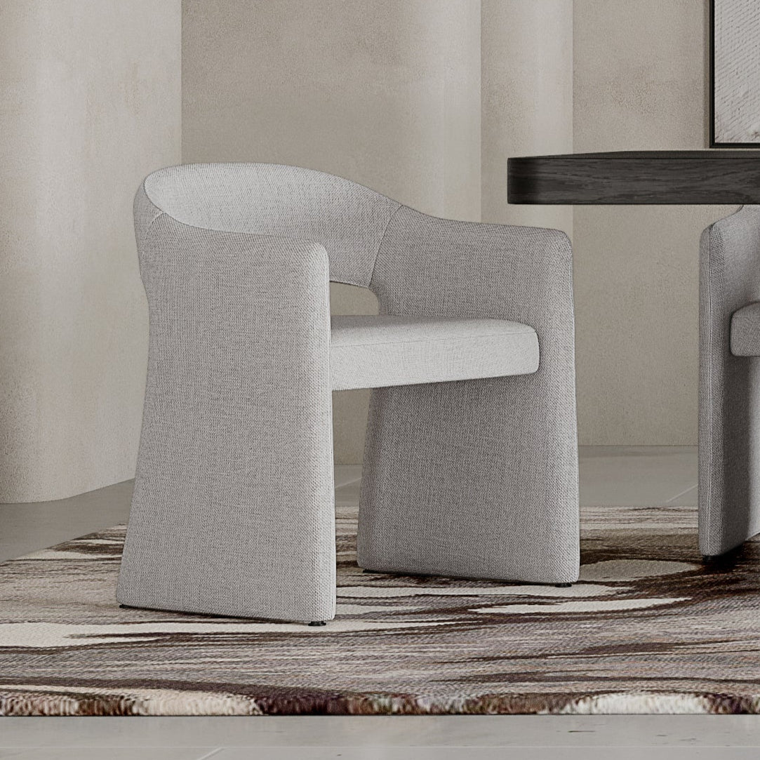 Emilia Dining Chair Beige - Image 2