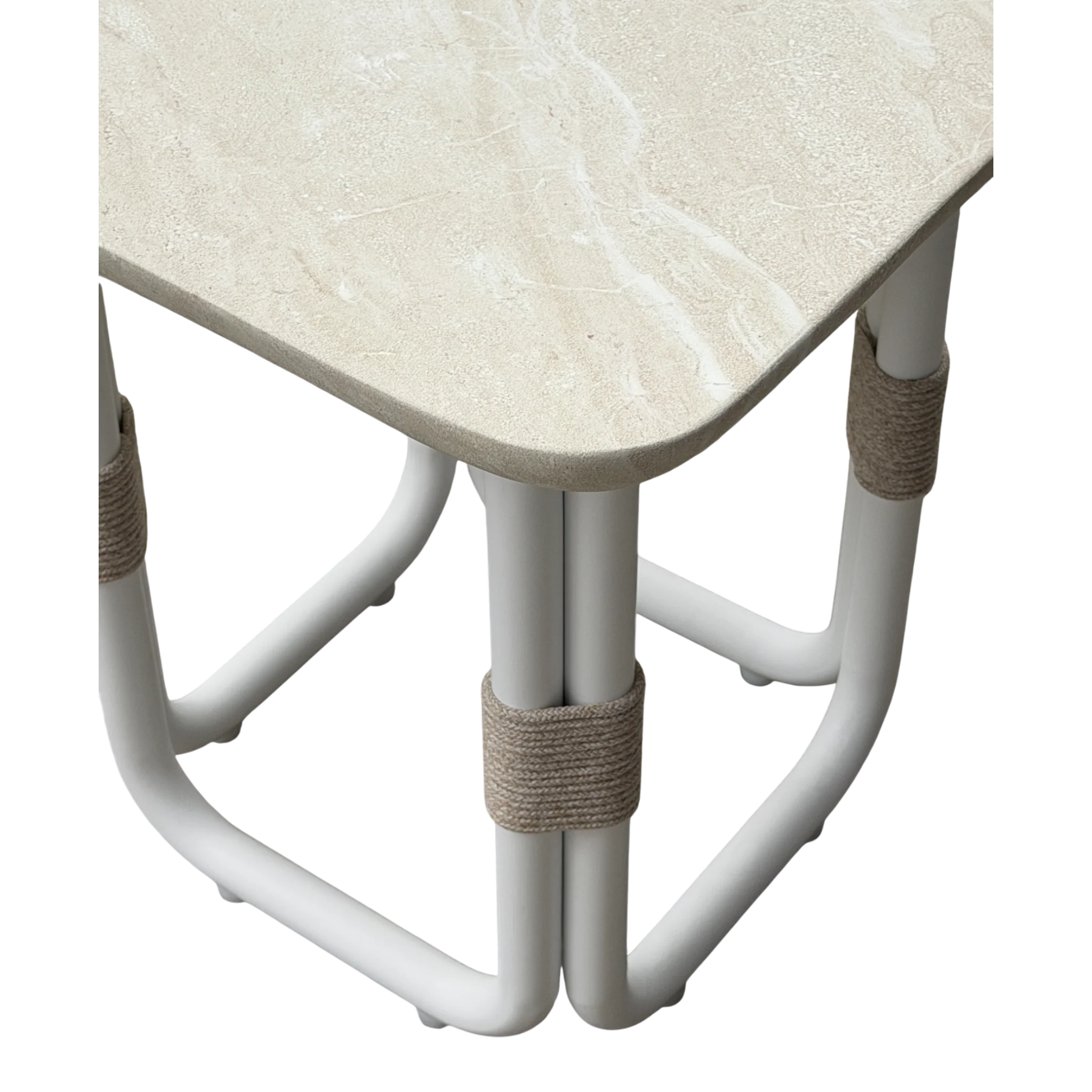 Fiore Side Table Creme - Image 9