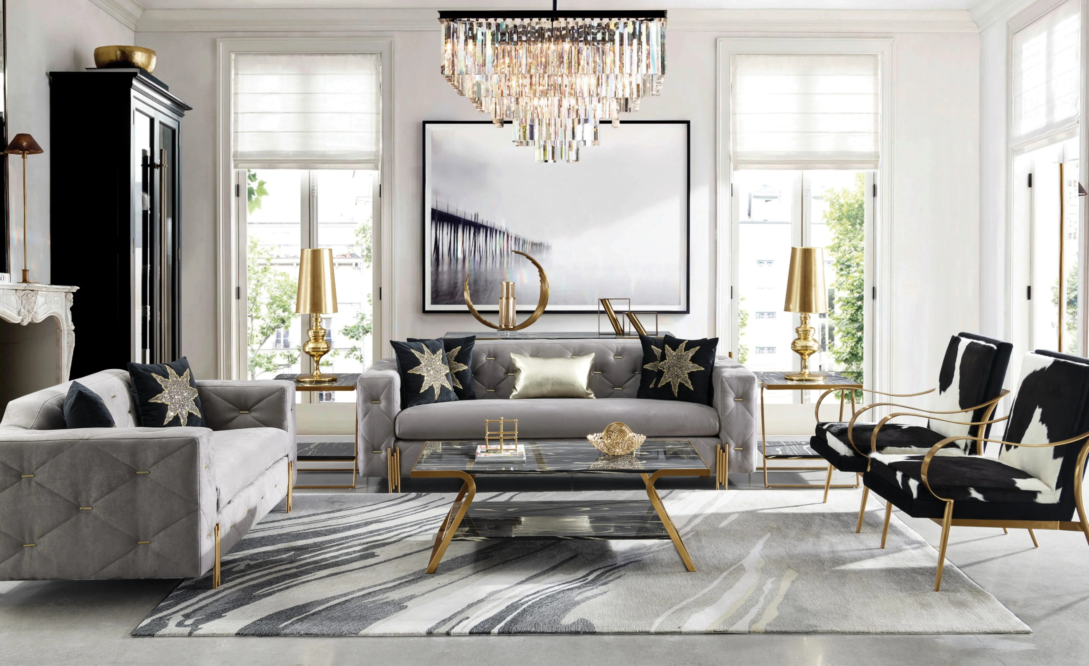 Giorgio 3 Seater Sofa - Image 2