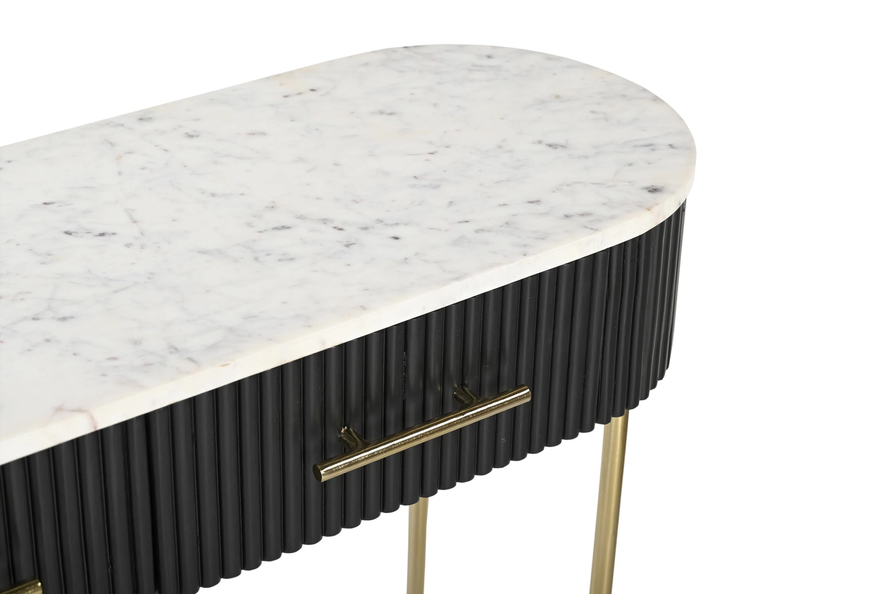 Hamptons Fluted Console Table - Image 5
