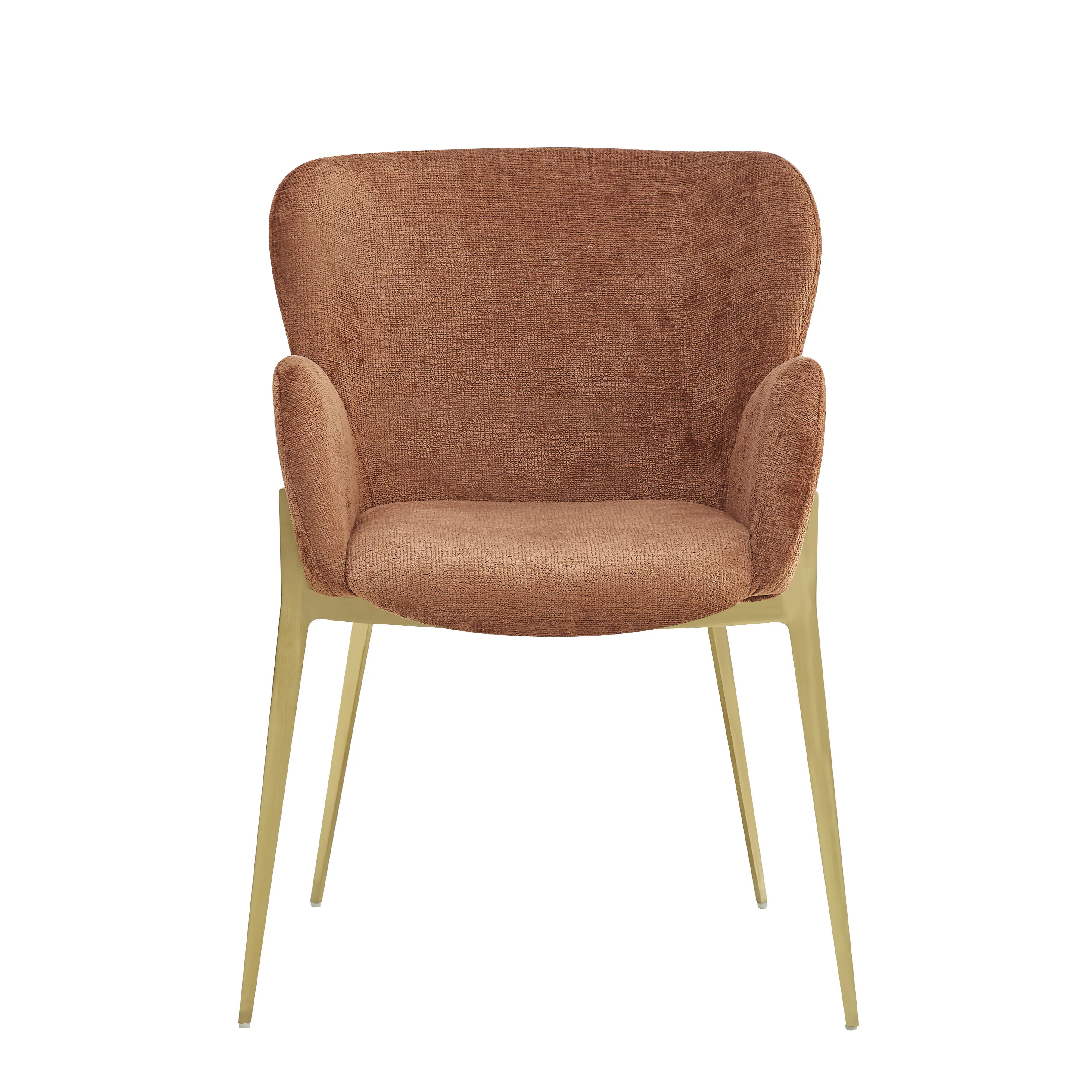 Lucia Dining Chair Burnt Orange - Image 2