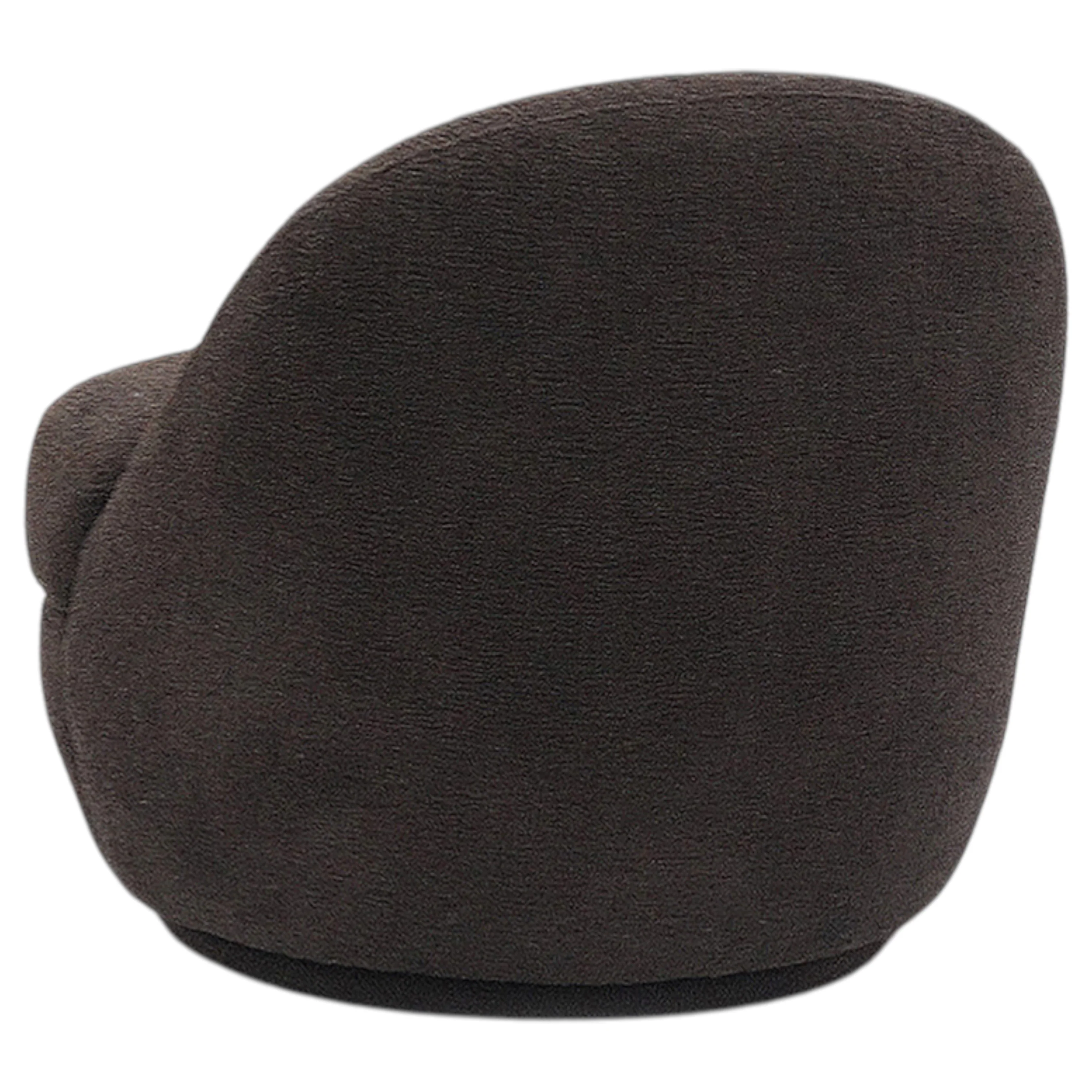 Lusso Swivel Chair Chocolate - Image 4
