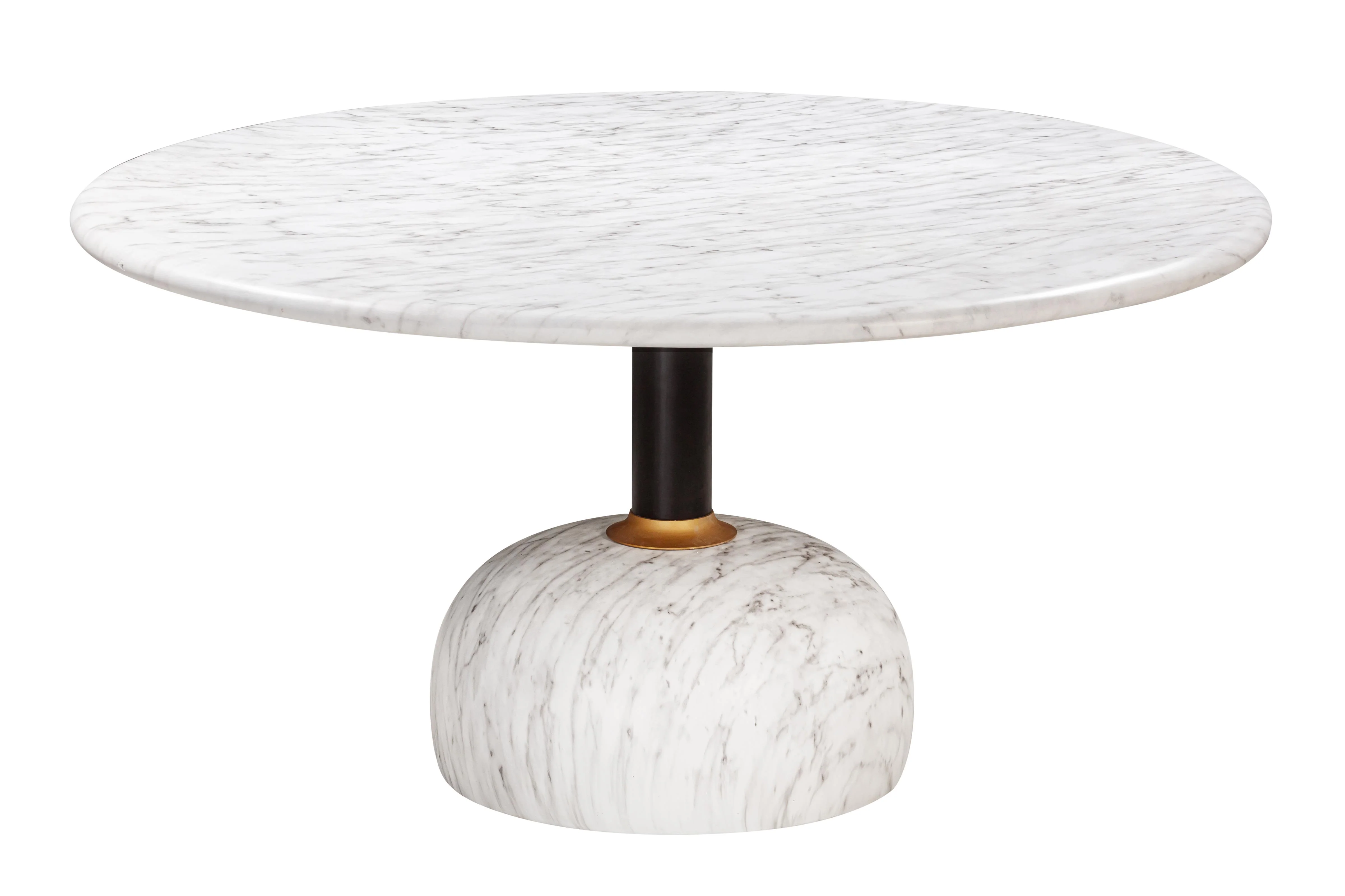 Luxxa Round Dining Table Marble Finish - 1.5m - Image 2