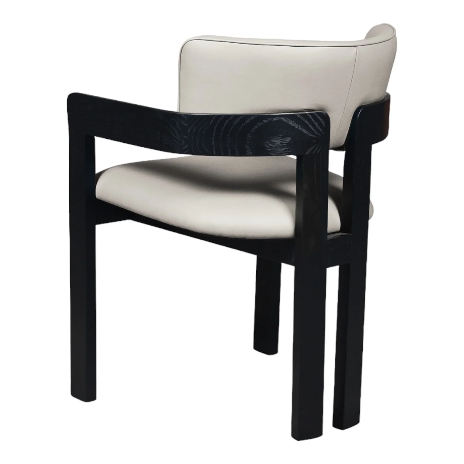 Maison Dining Chair White Leather - Image 3