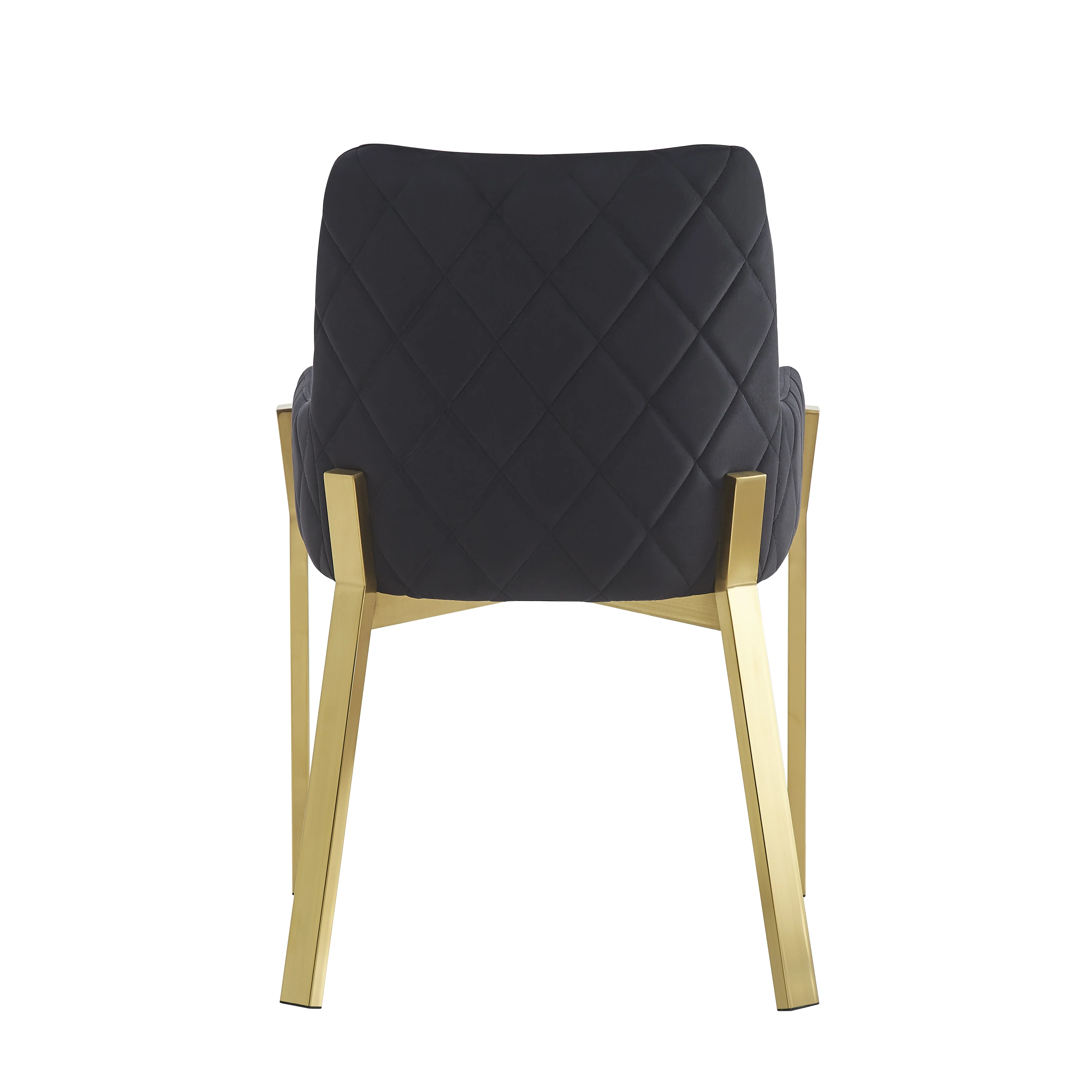 Mateo Dining Chair Black Velvet - Image 3