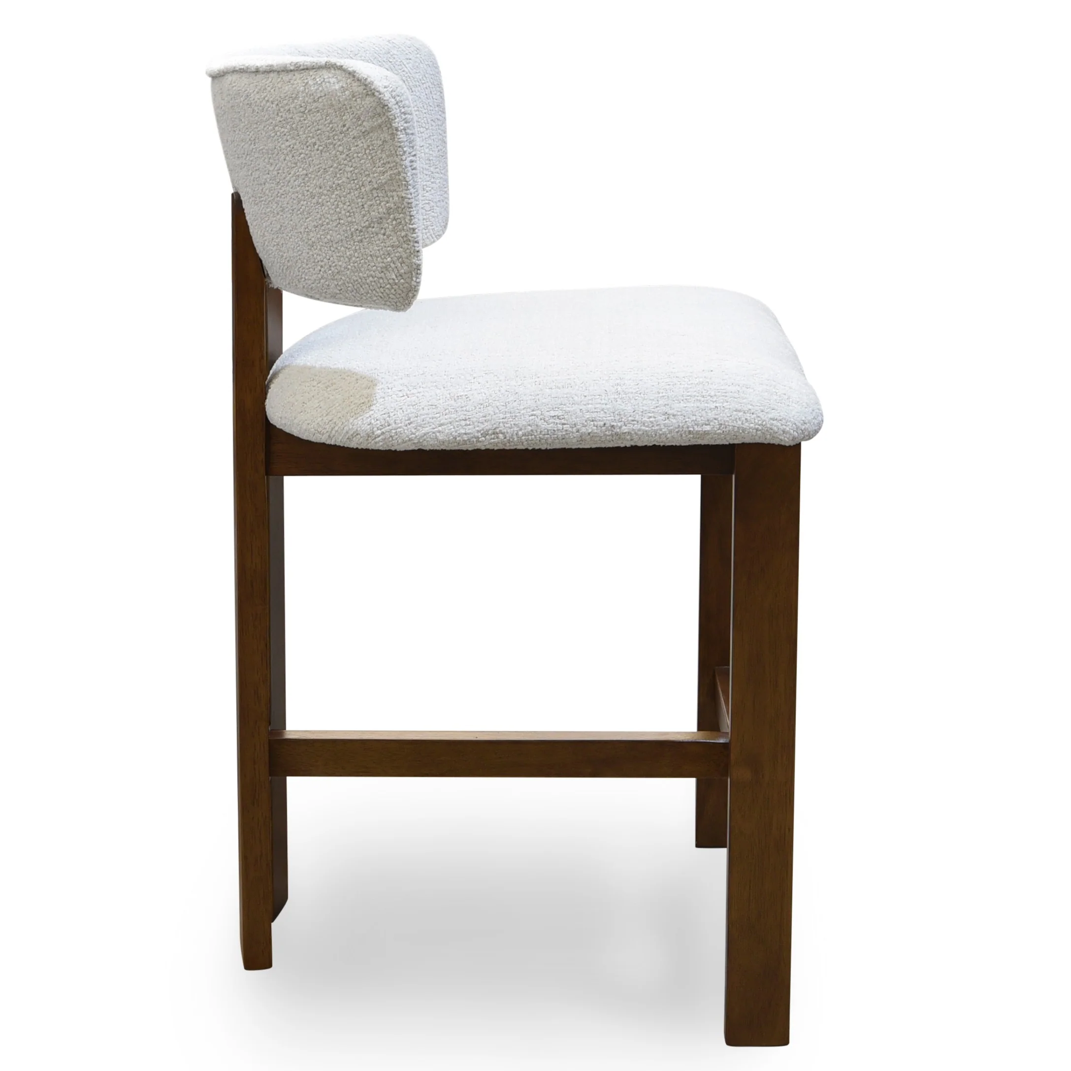 Milanese Bar Stool Textured Beige - Image 3