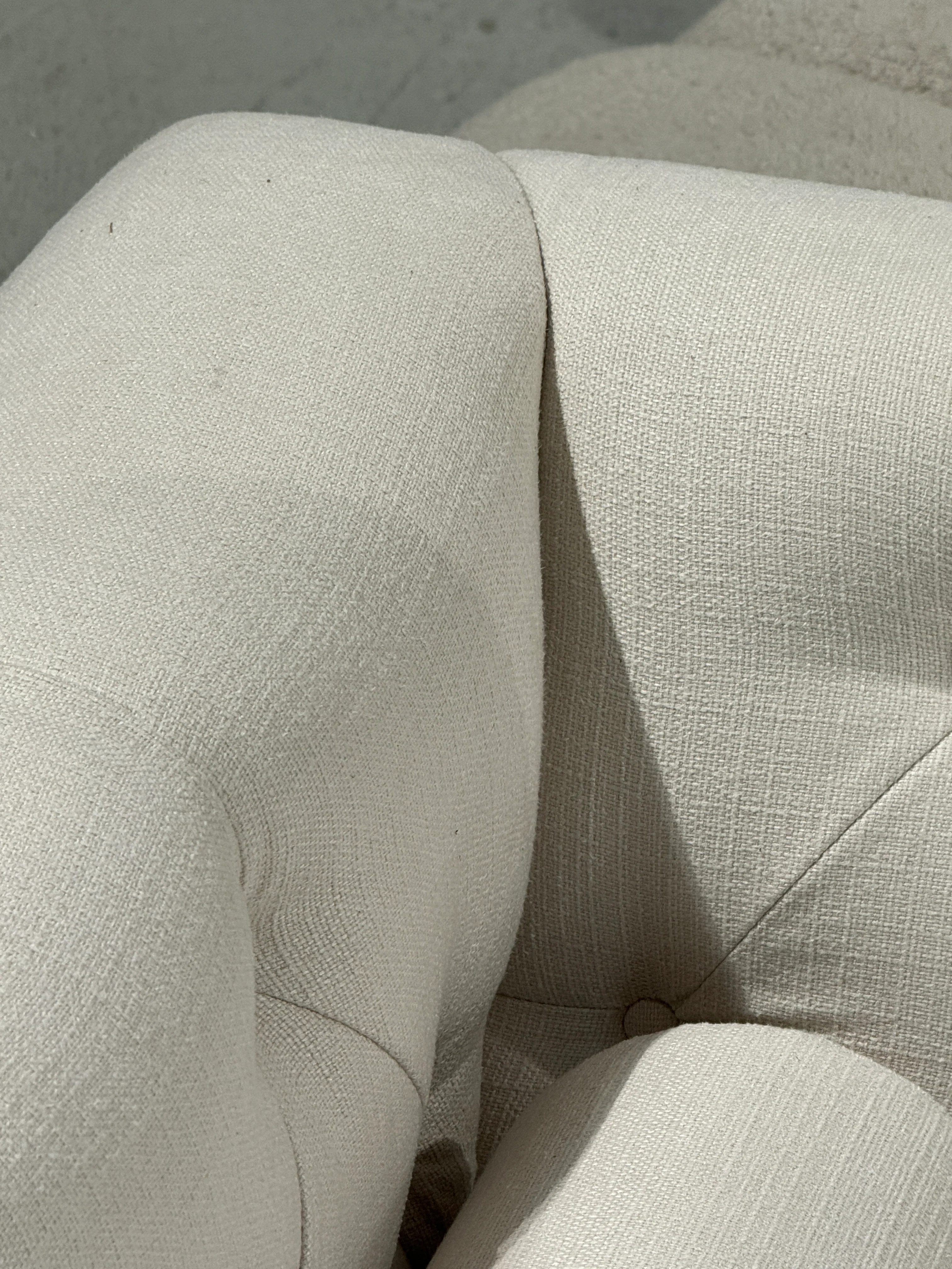 Musa 3 Seater Sofa Creme - Image 17