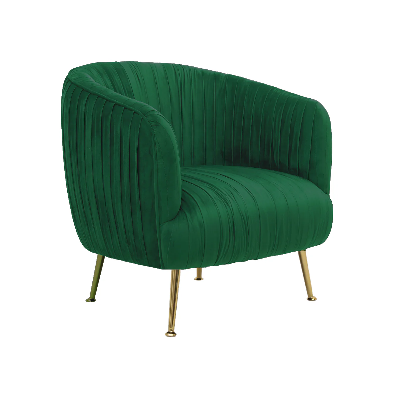 Navarra Chair Green Velvet