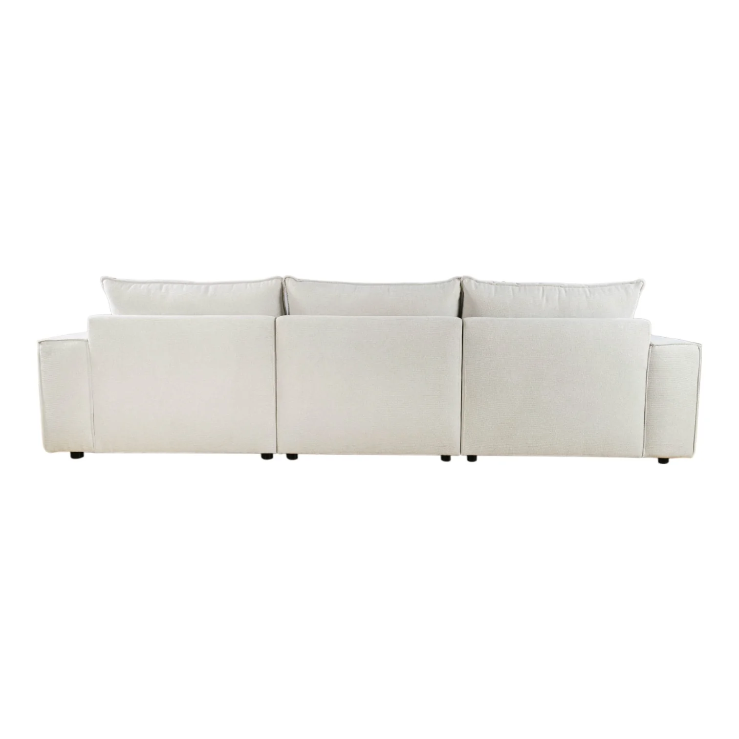 Plushy Modular Sofa Beige - Image 6