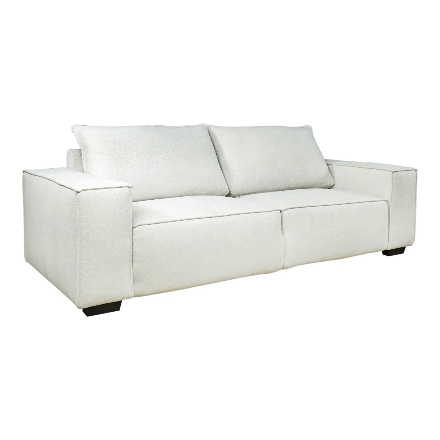 Serenity 3 Seater Sofa Beige - Image 4