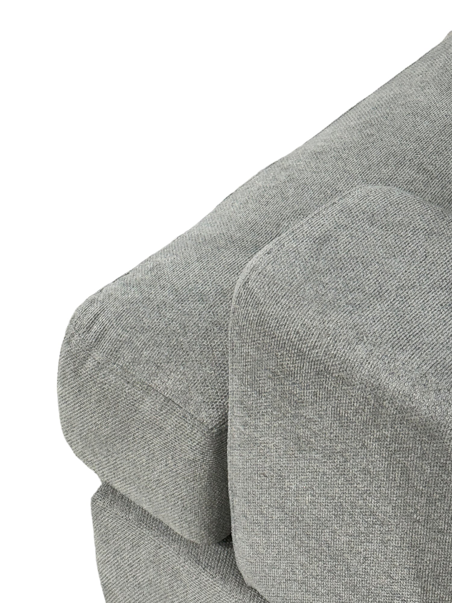 Snuggy 3 Seater Sofa Light Grey - Image 14