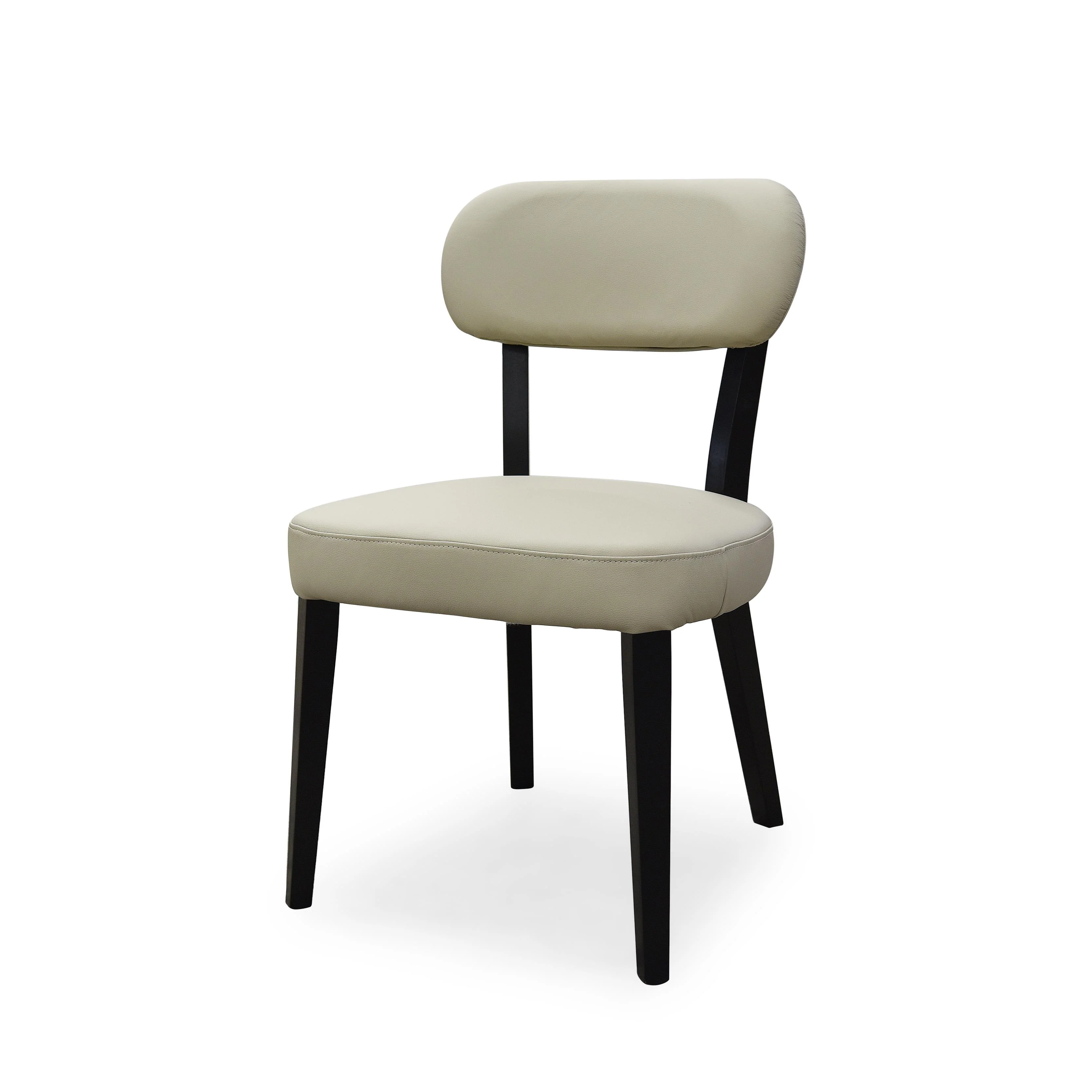 Tadamsa Dining Chair Ecru Leather - Image 2