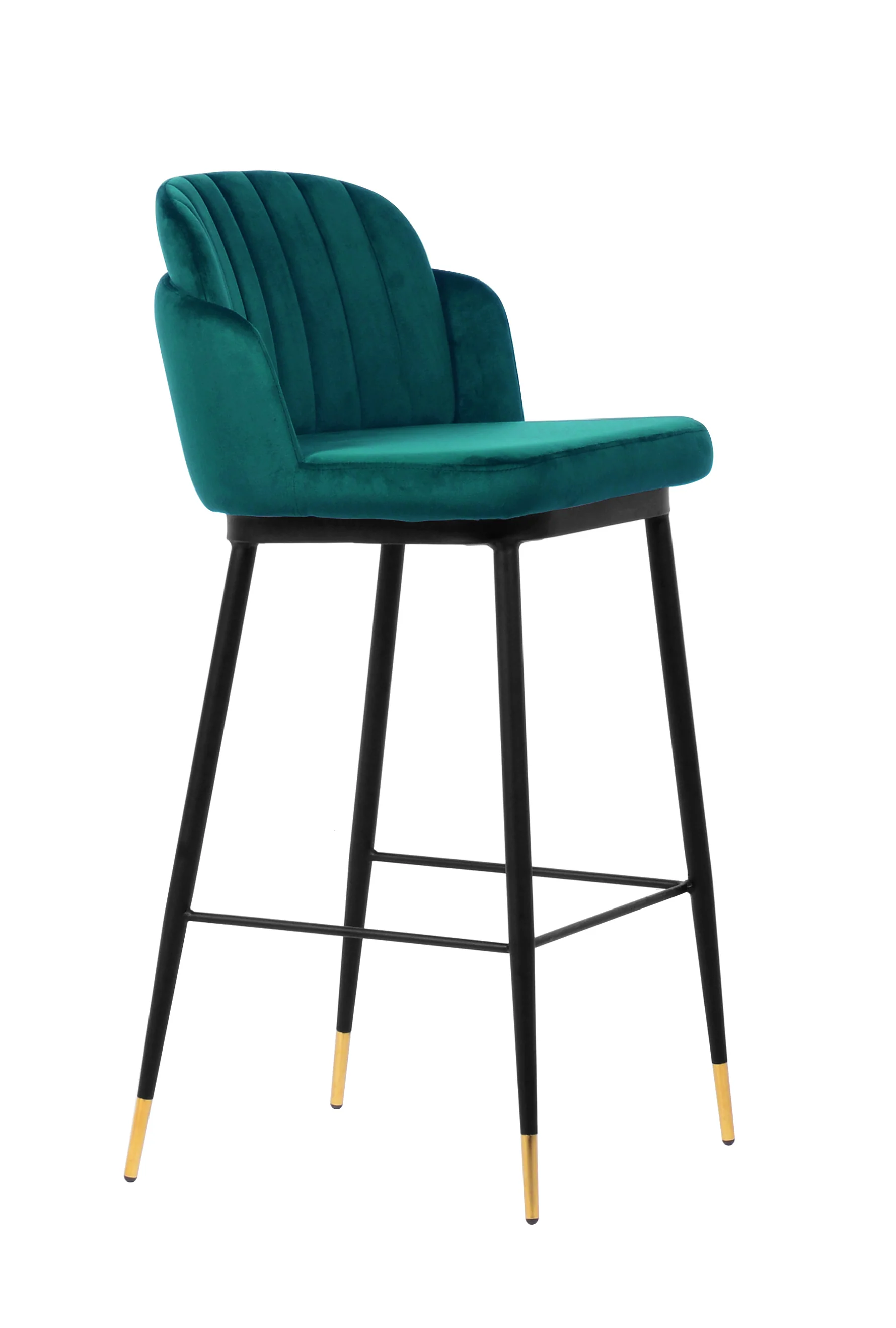 Talulah Bar Stool Green Velvet - Image 7