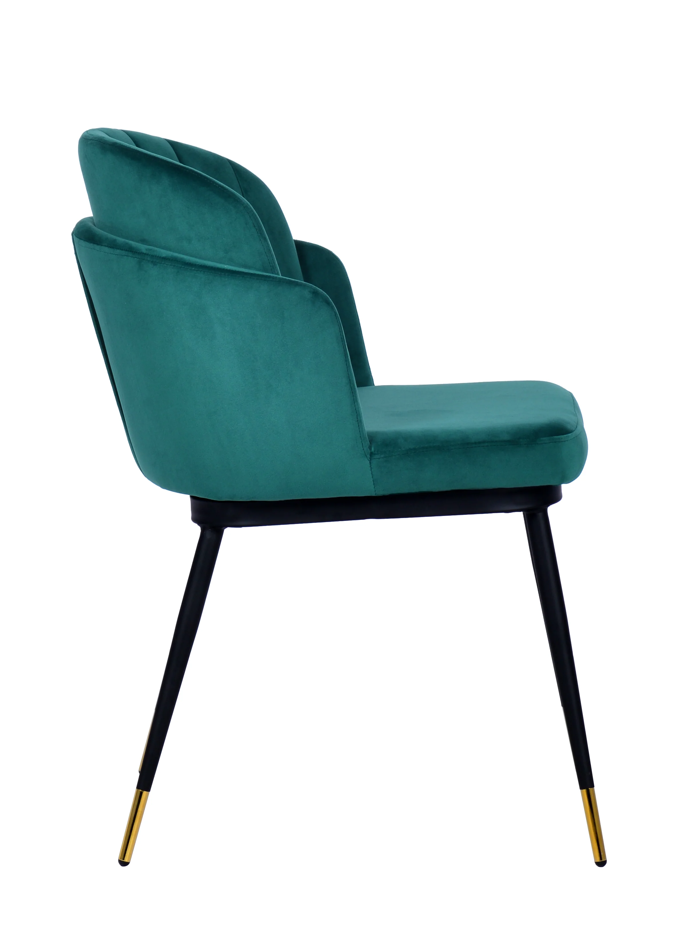 Talulah Dining Chair Green Velvet - Image 4
