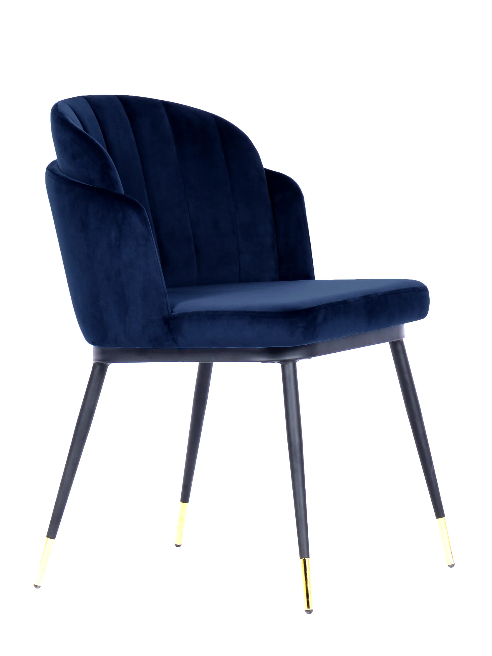 Talulah Dining Chair Navy Velvet - Image 4