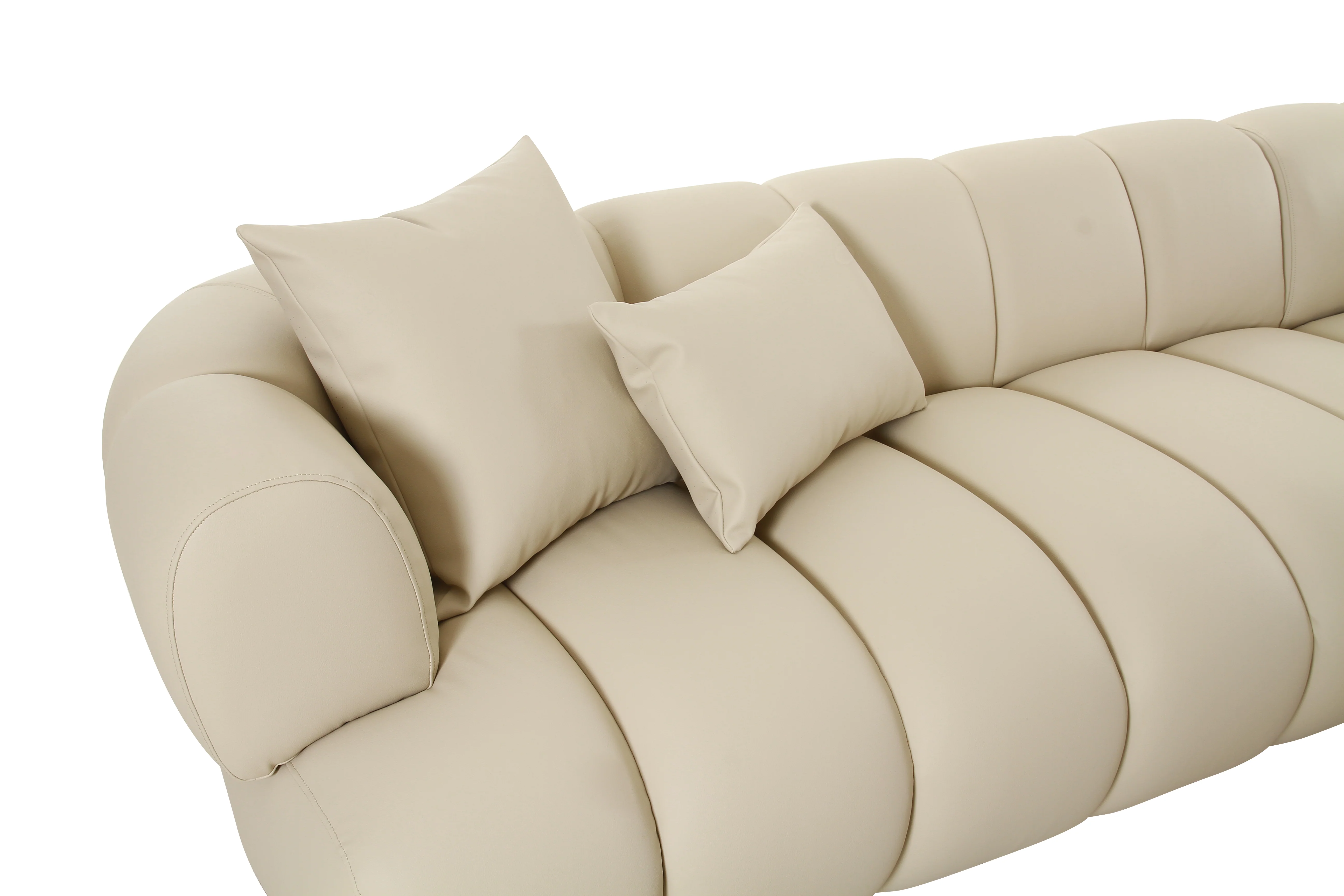 Titan Corner Sofa Vegan Leather - Image 4