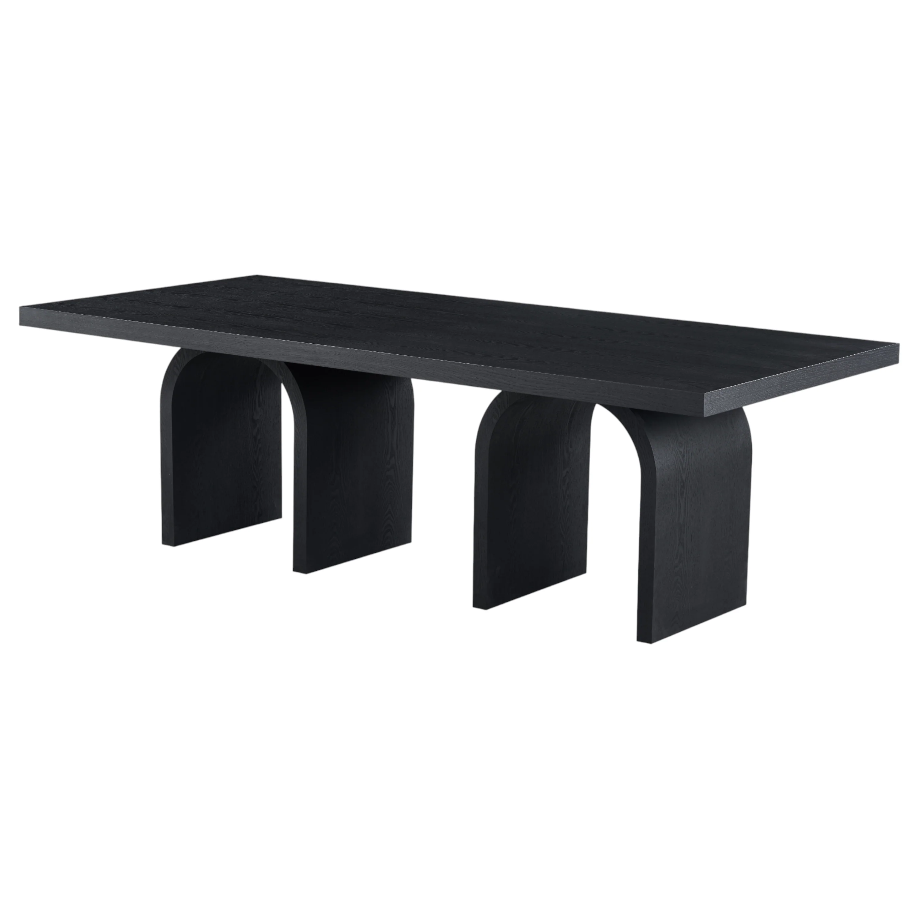 Triomphe Dining Table Black - 2.4m - Image 3