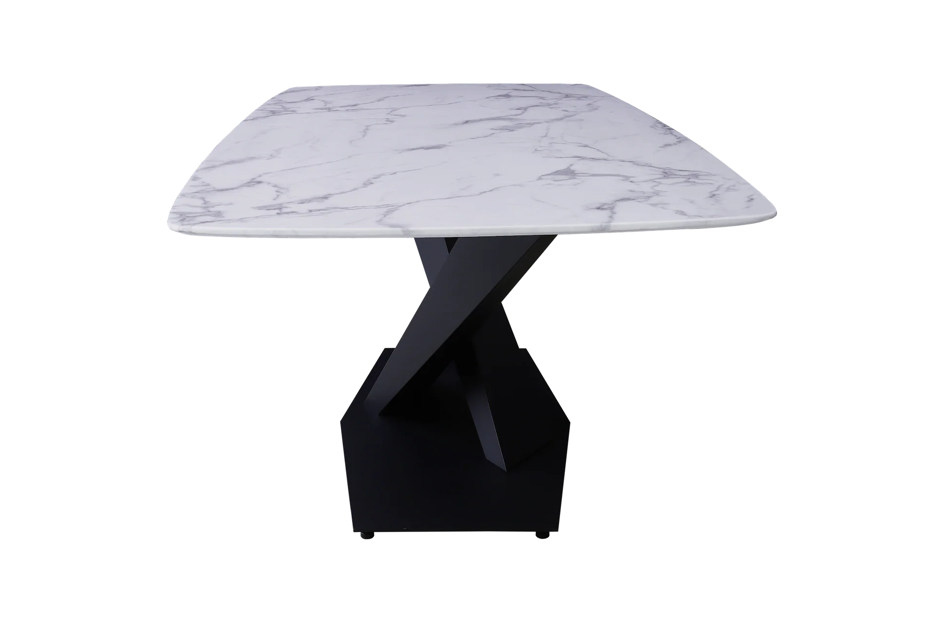 Voltaire Dining Table Black Base - Image 3